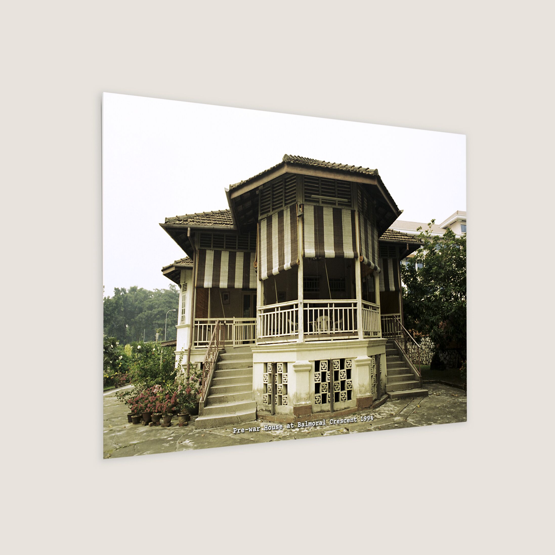 Pre-war House at Balmoral Crescent 1994-My Sg Memories