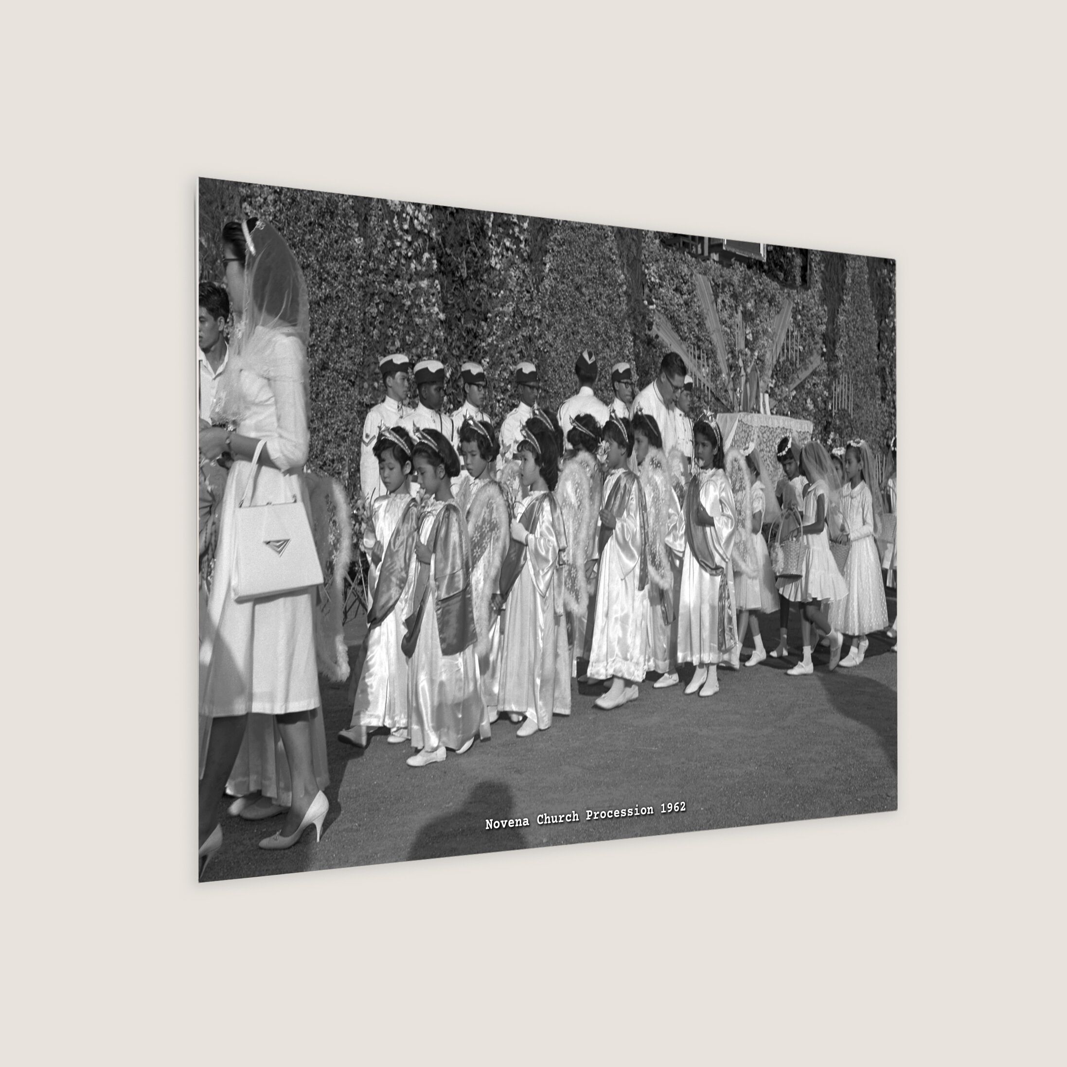 Novena Church Procession 1962-My Sg Memories