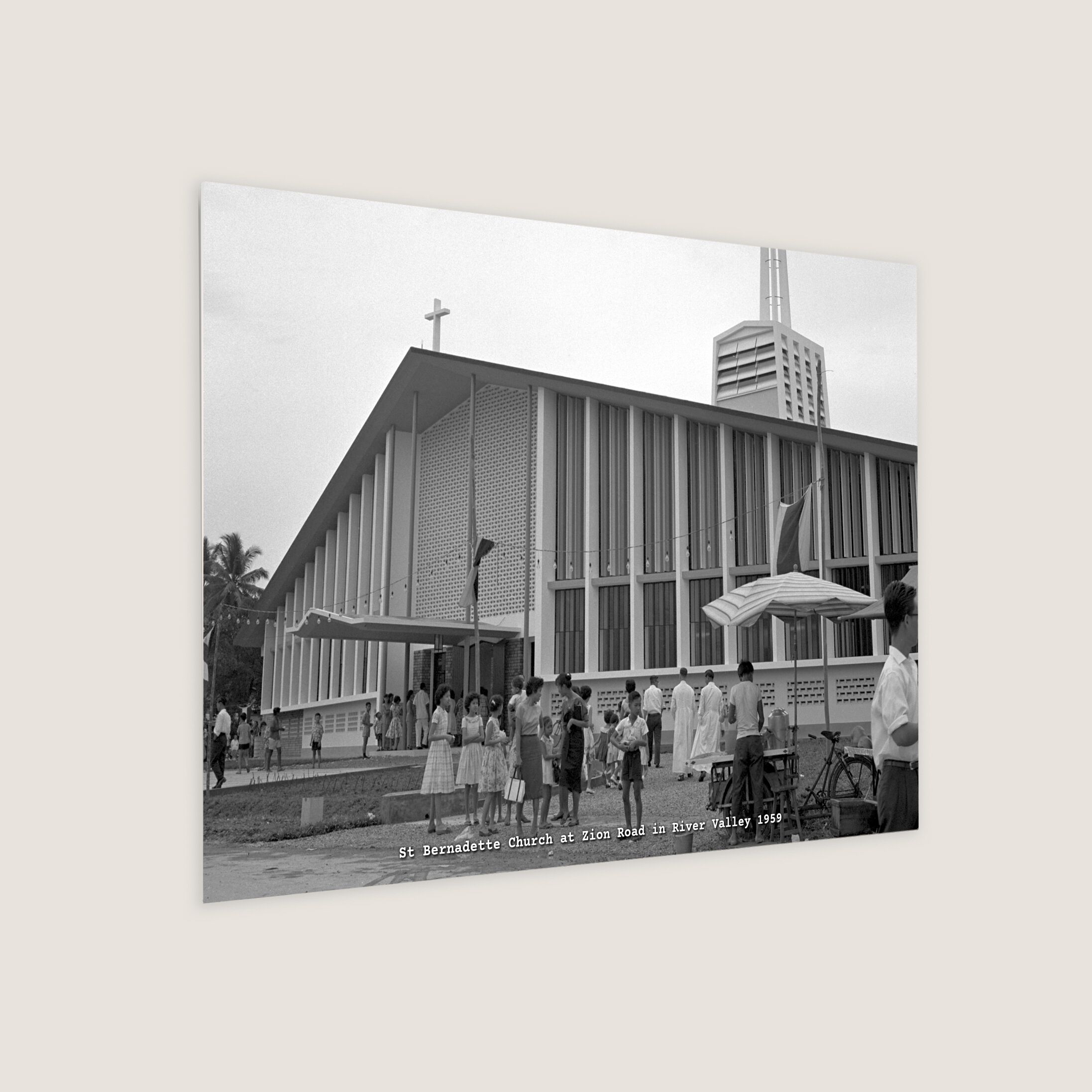 St Bernadette Church at Zion Road in River Valley 1959-My Sg Memories