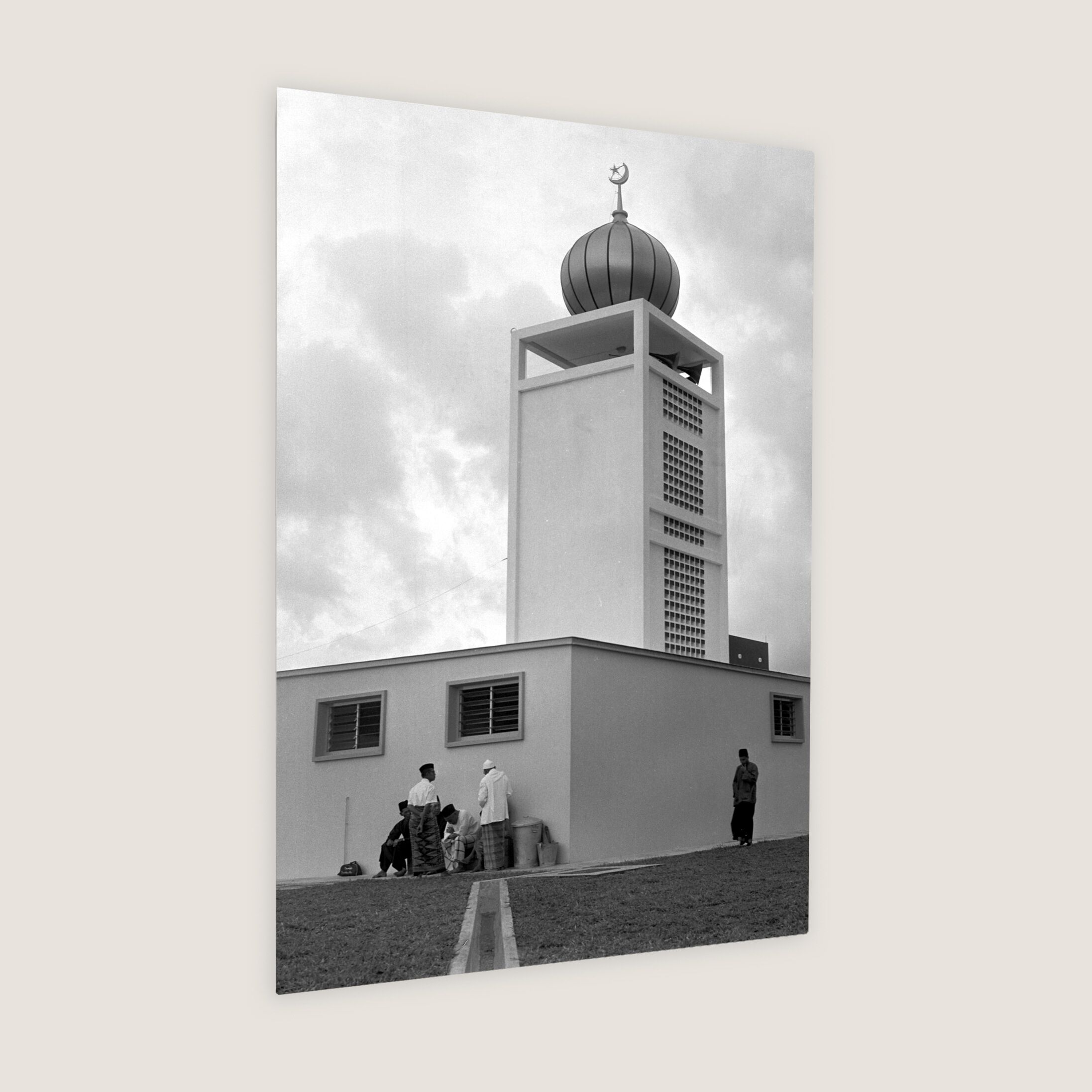 Tentera Di Raja Mosque at Clementi Road 1962-My Sg Memories