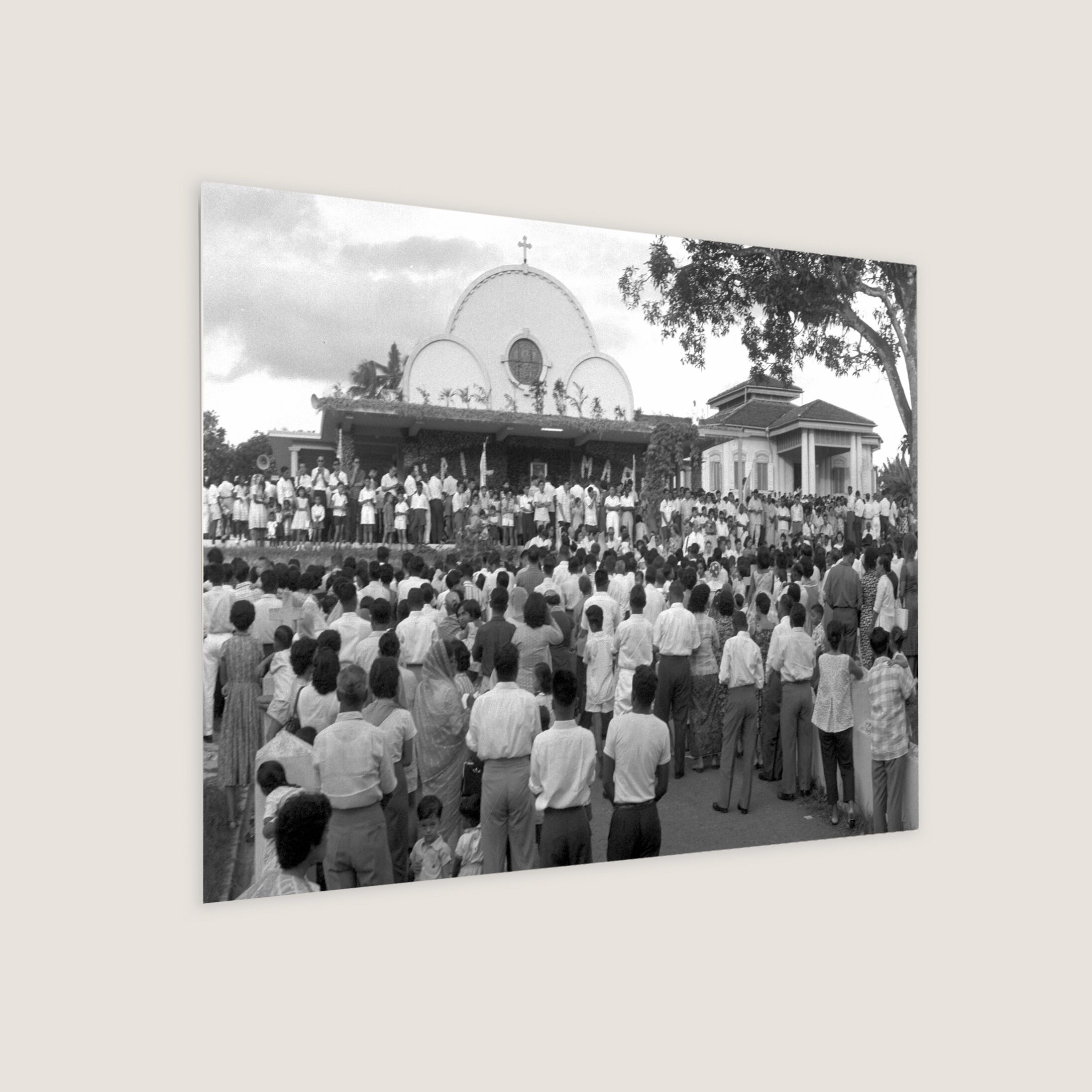Annual Novena Procession at Novena Church 1960-My Sg Memories