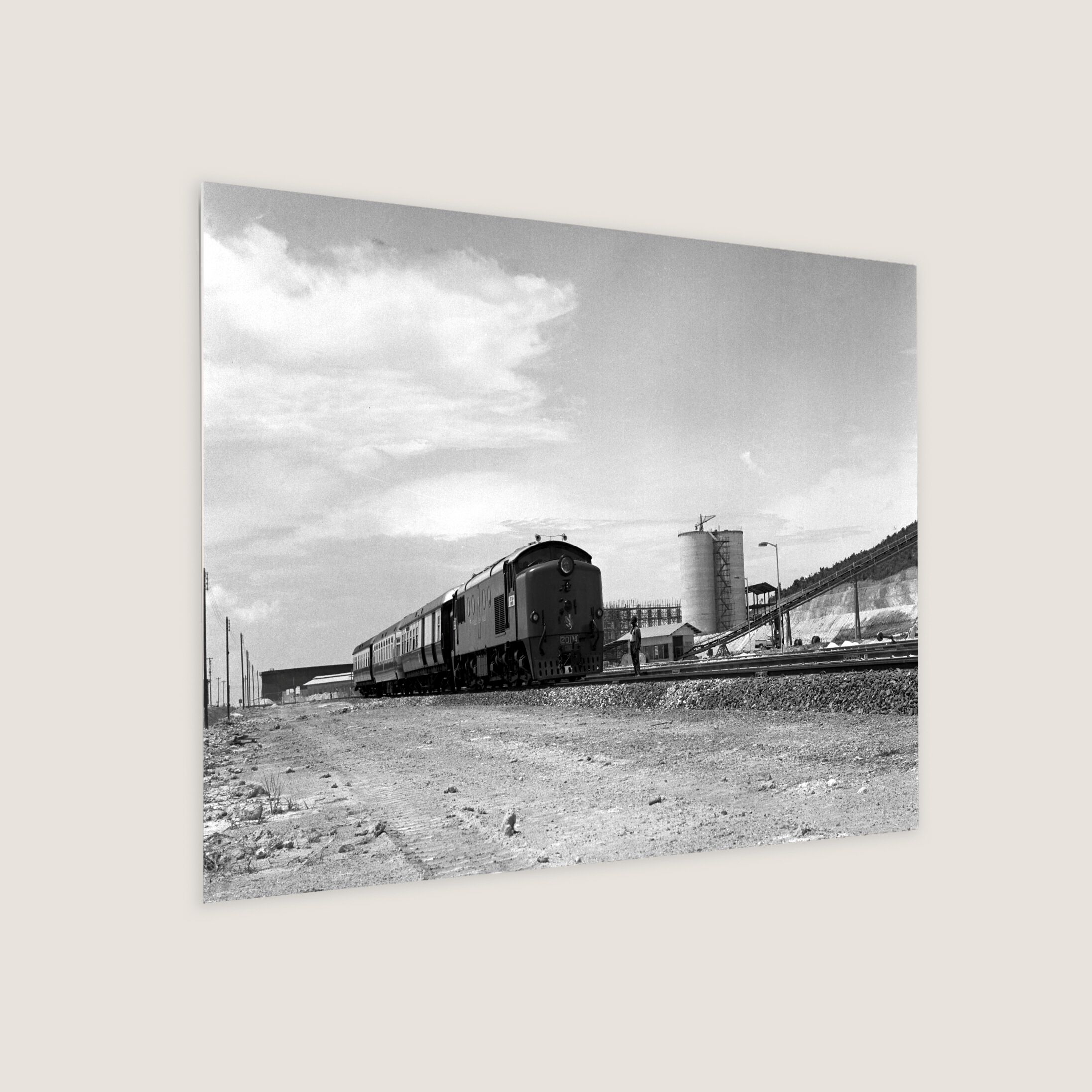 Jurong Railway Line at Jurong Industrial Estate 1965-My Sg Memories