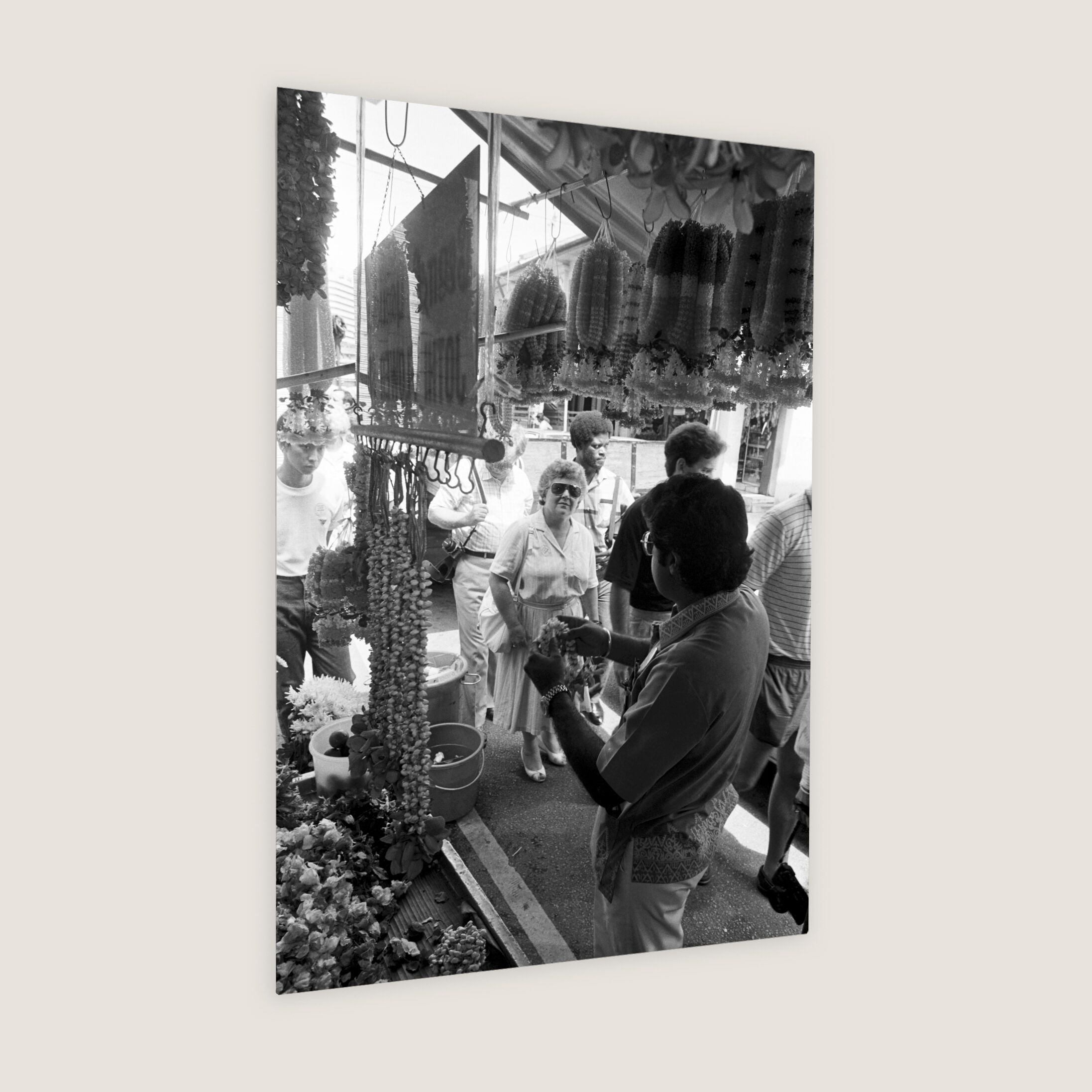 Fascinated by Flower Garlands in Little India 1987-My Sg Memories