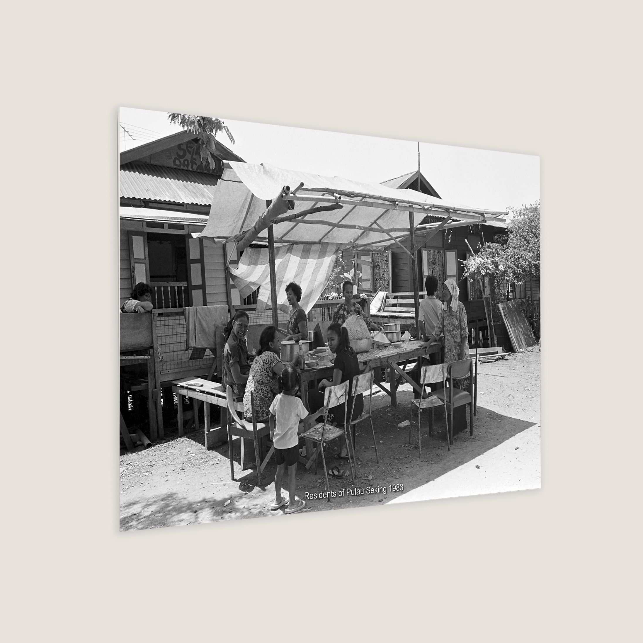 Residents of Pulau Seking 1983-My Sg Memories