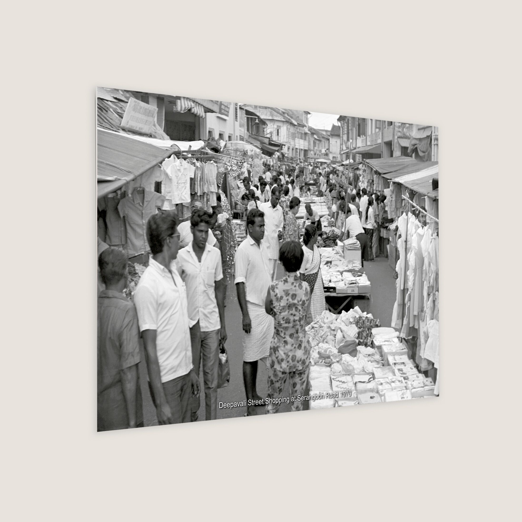 Deepavali Street Shopping at Serangoon Road 1970-My Sg Memories