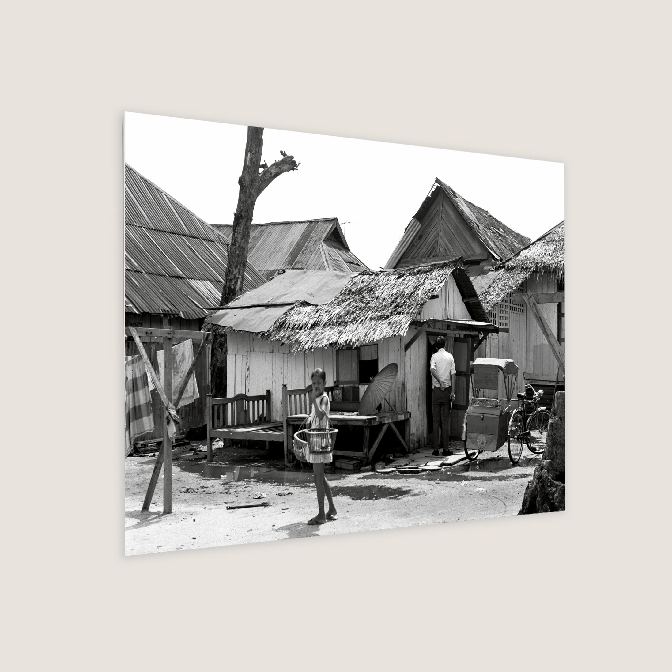 Malay Kampung at Jalan Alsagoff in Geylang Serai 1970-My Sg Memories