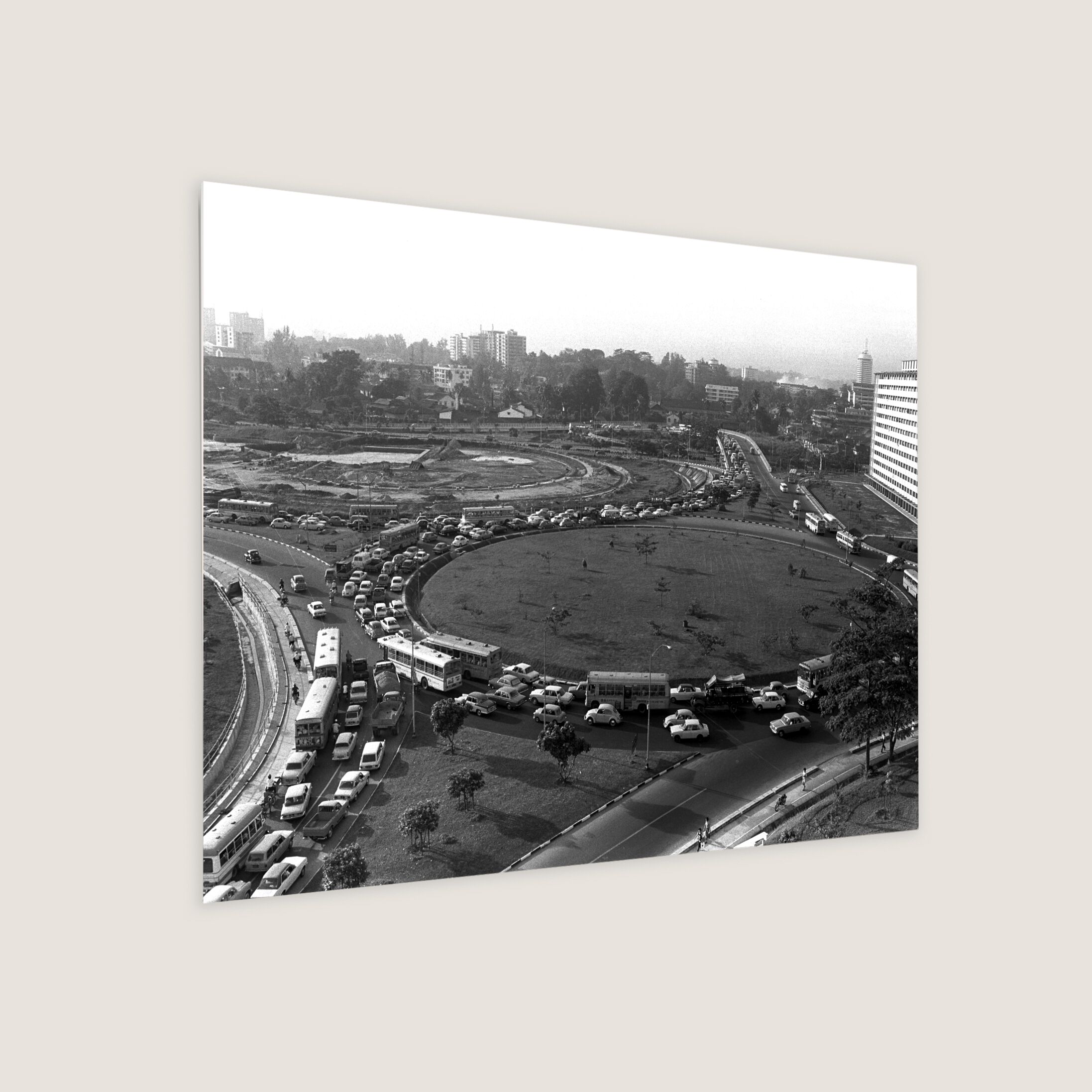 Traffic Circus at the Early Days of Toa Payoh Town 1973-My Sg Memories