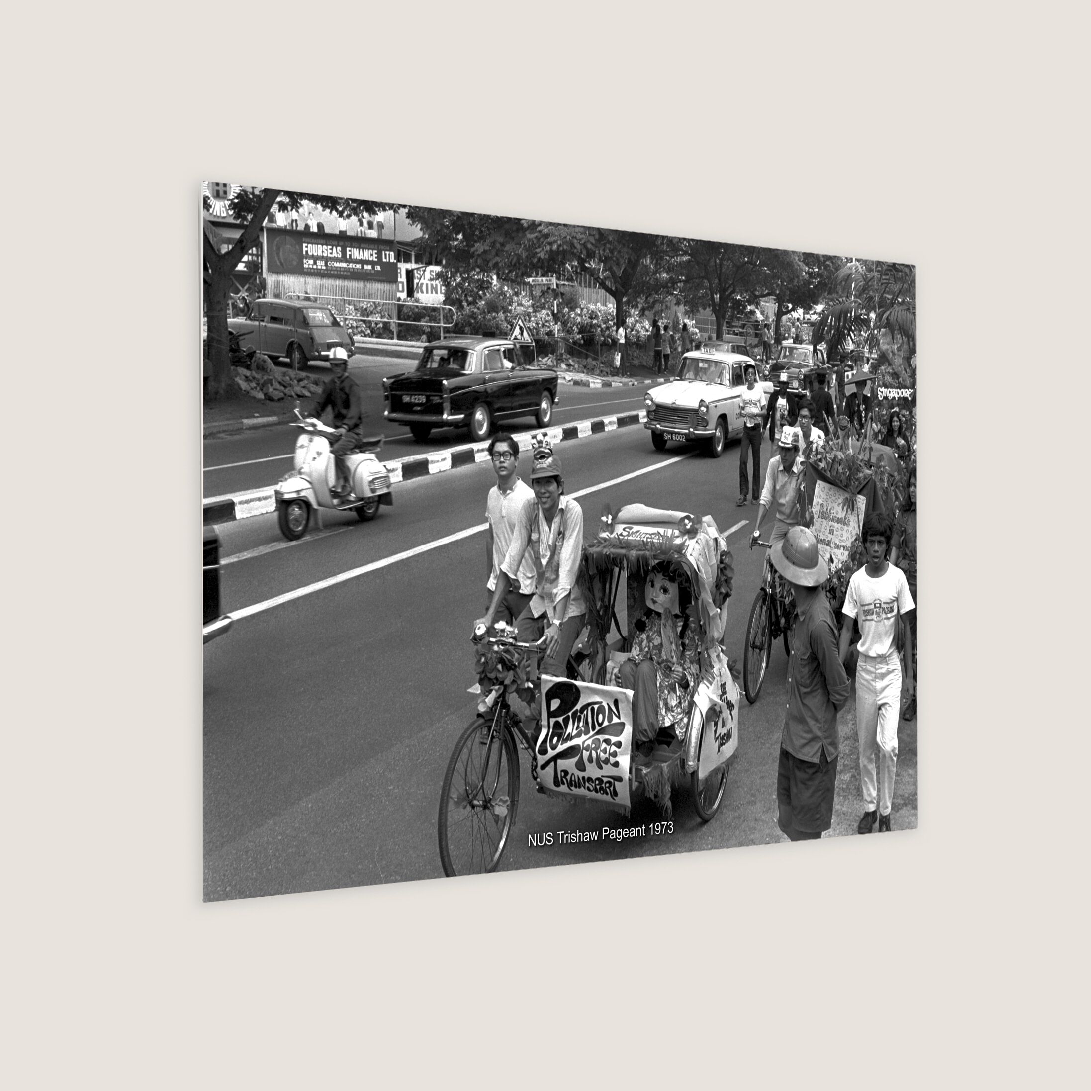 NUS Trishaw Pageant 1973-My Sg Memories