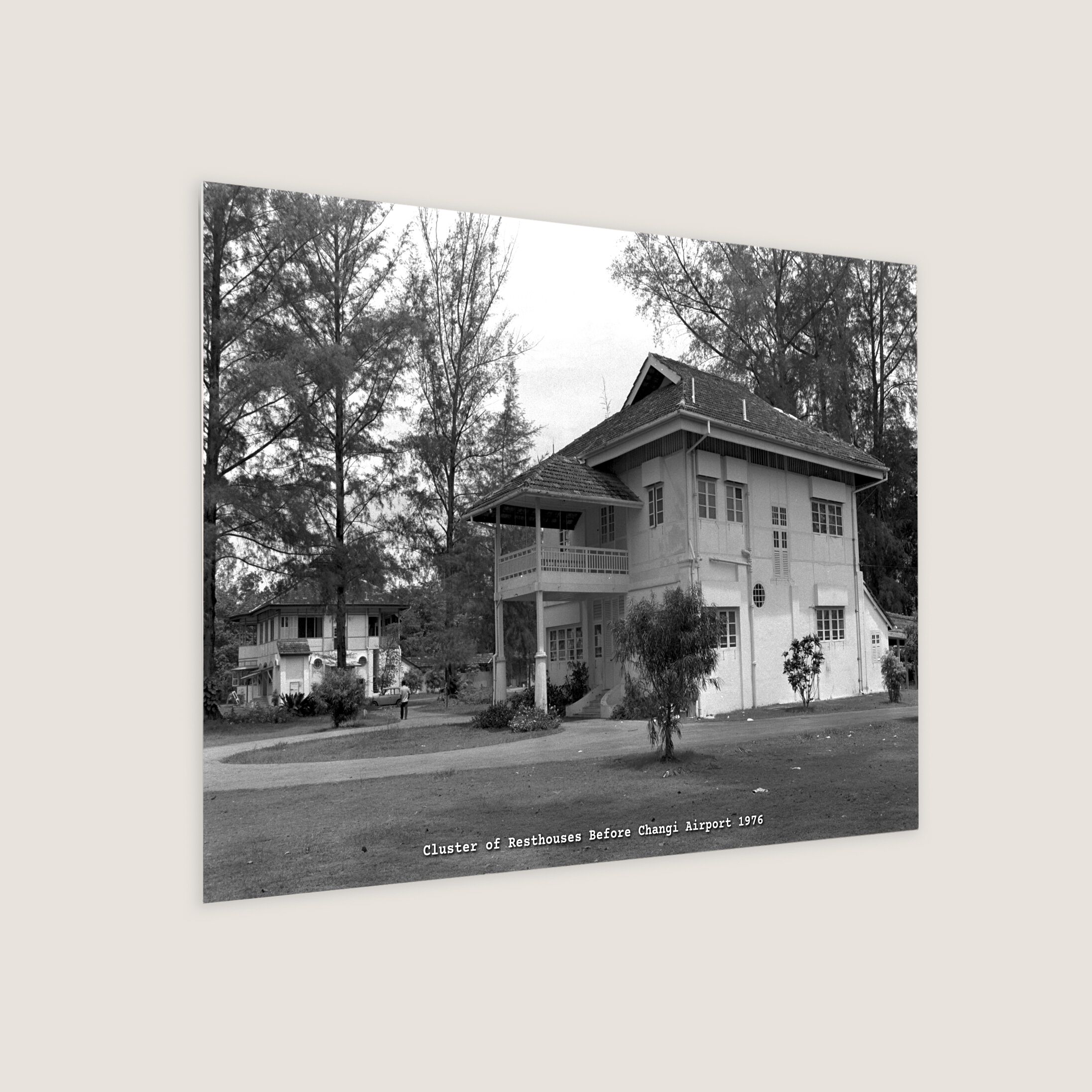 Cluster of Resthouses Before Changi Airport 1976