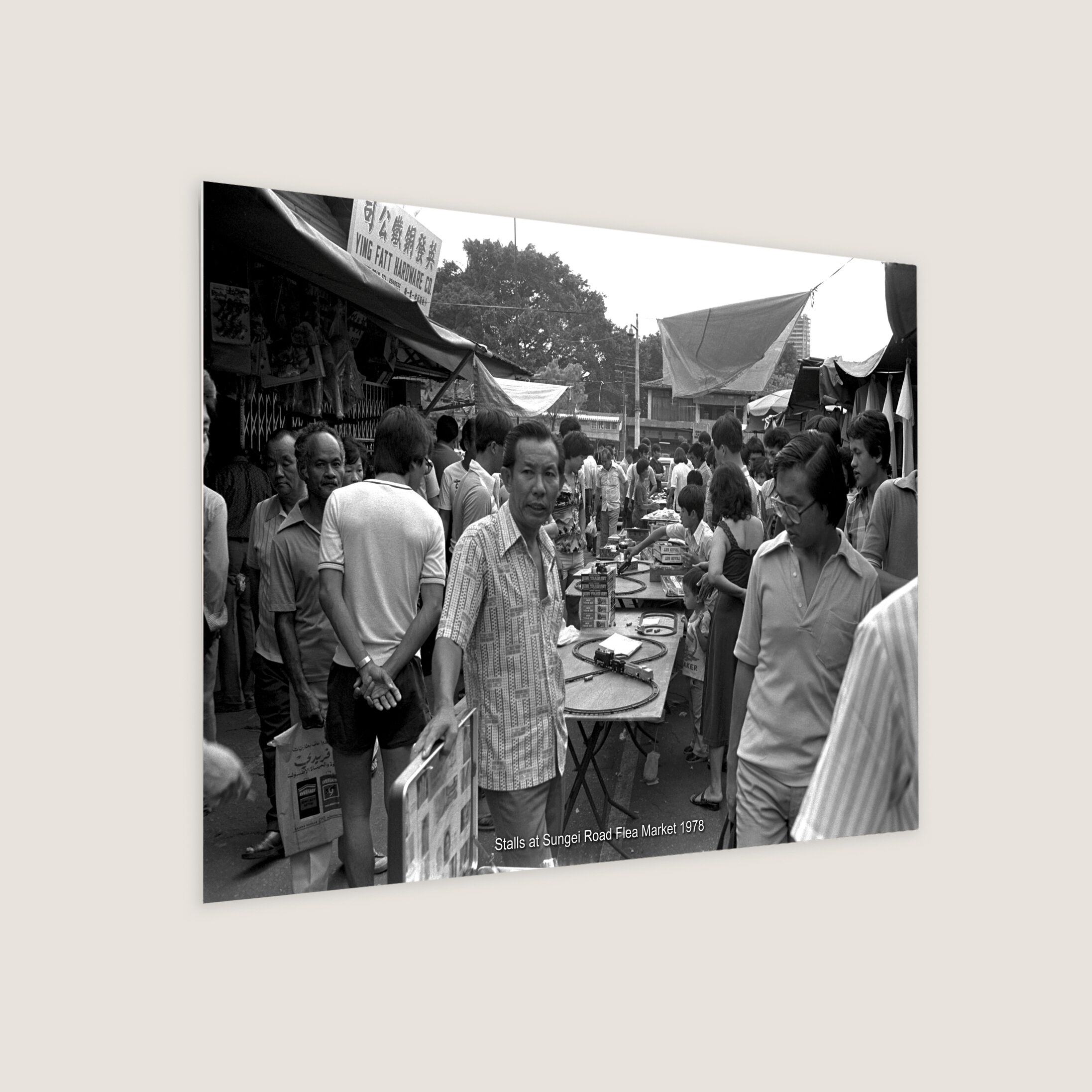 Stalls at Sungei Road Flea Market 1978-My Sg Memories