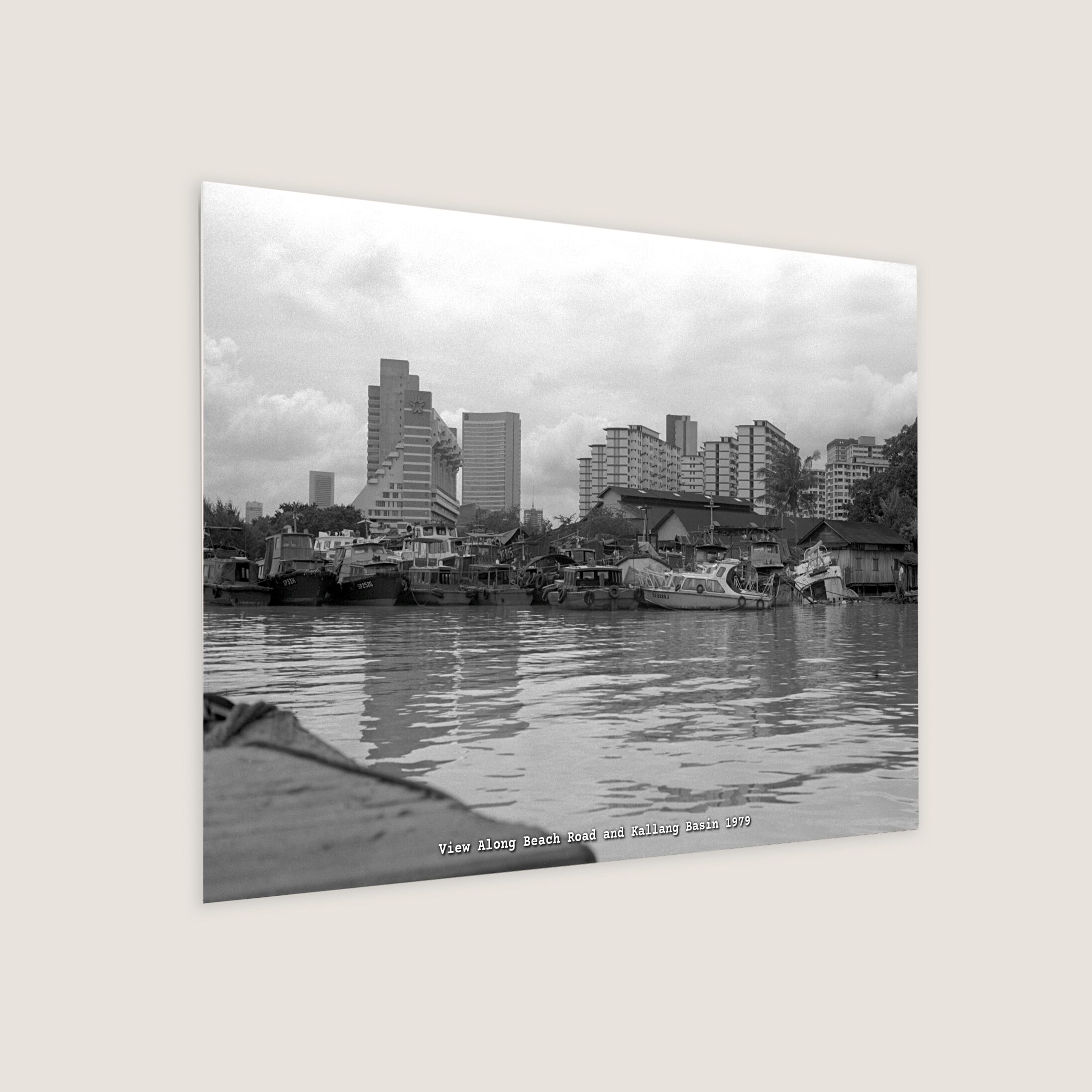 View Along Beach Road and Kallang Basin 1979