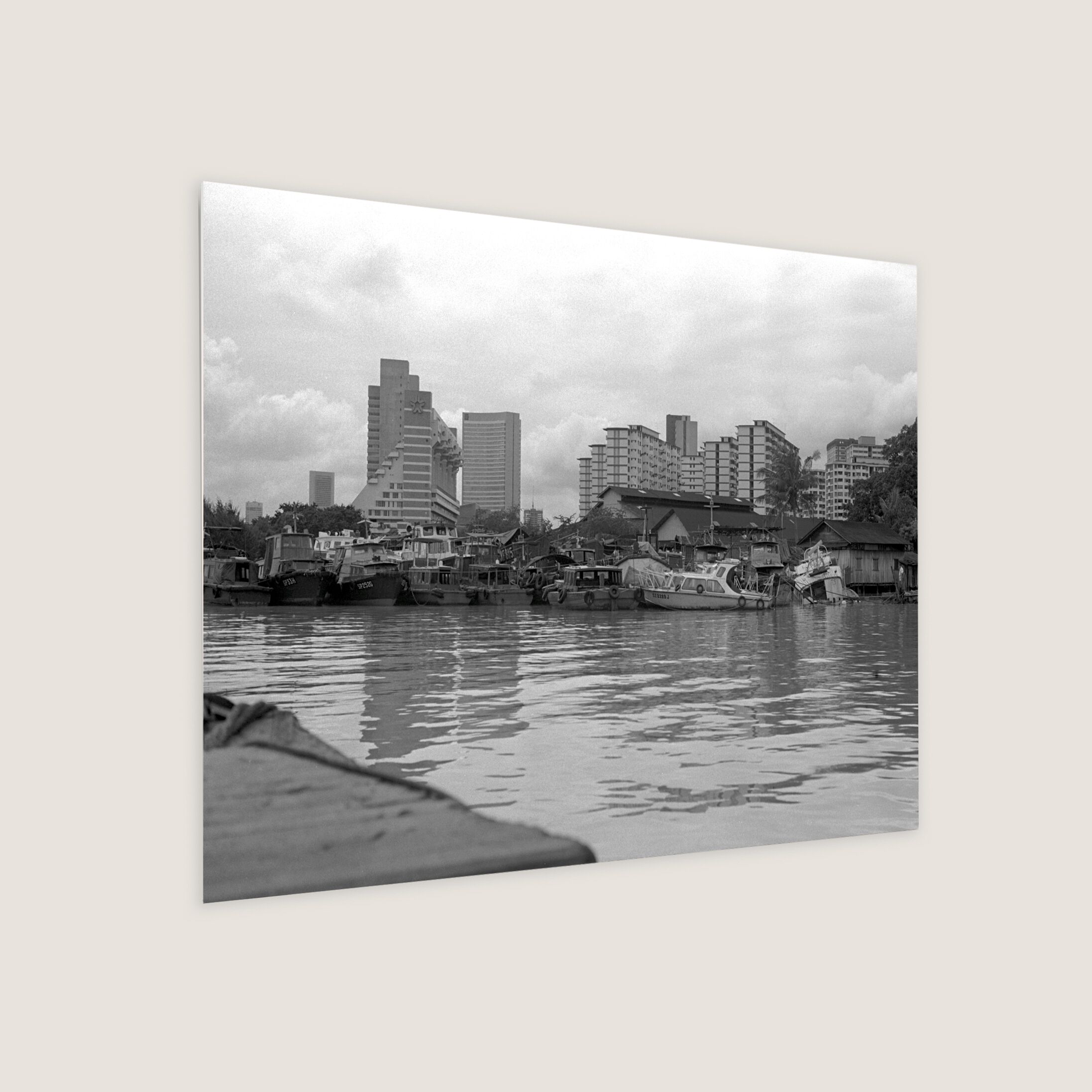 View Along Beach Road and Kallang Basin 1979