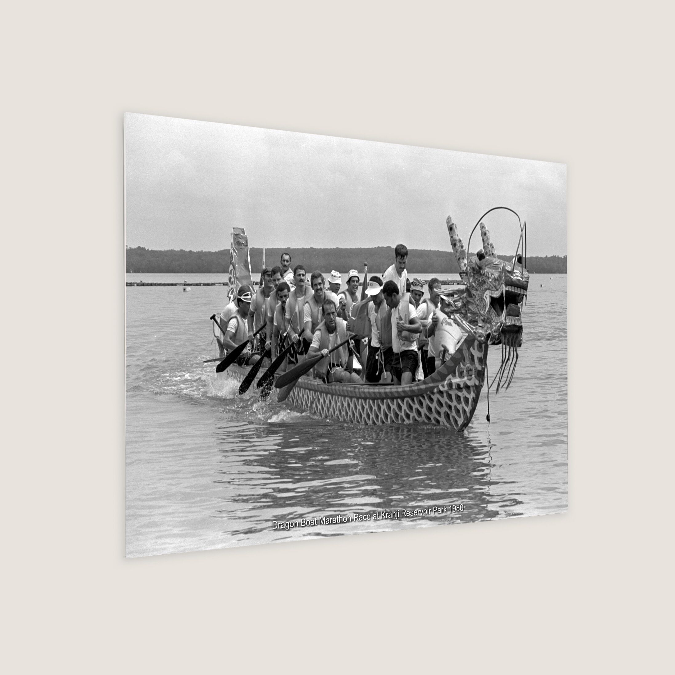 Dragon Boat Marathon Race at Kranji Reservoir Park 1980-My Sg Memories