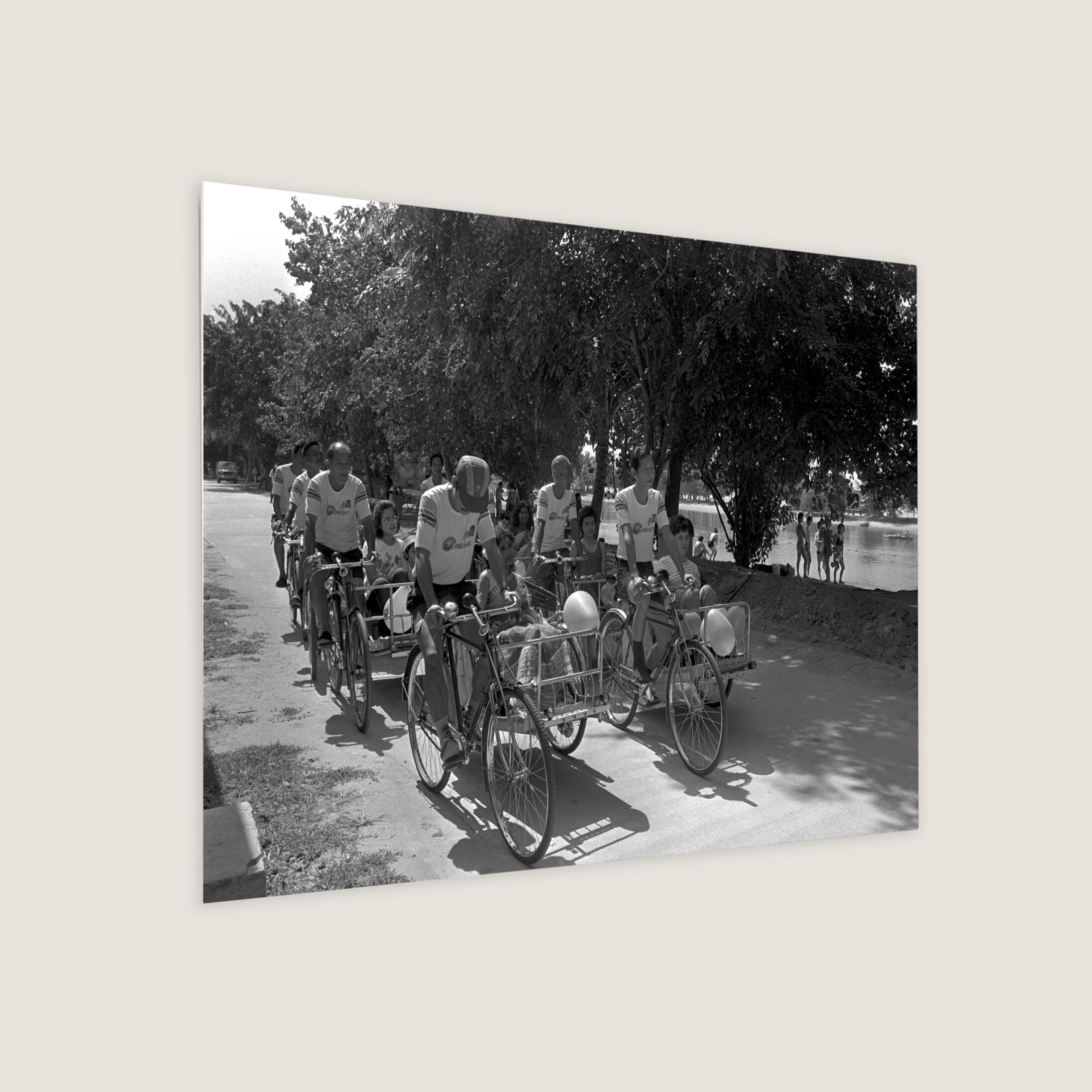 Trishaw Ride to Sentosa 1983-My Sg Memories