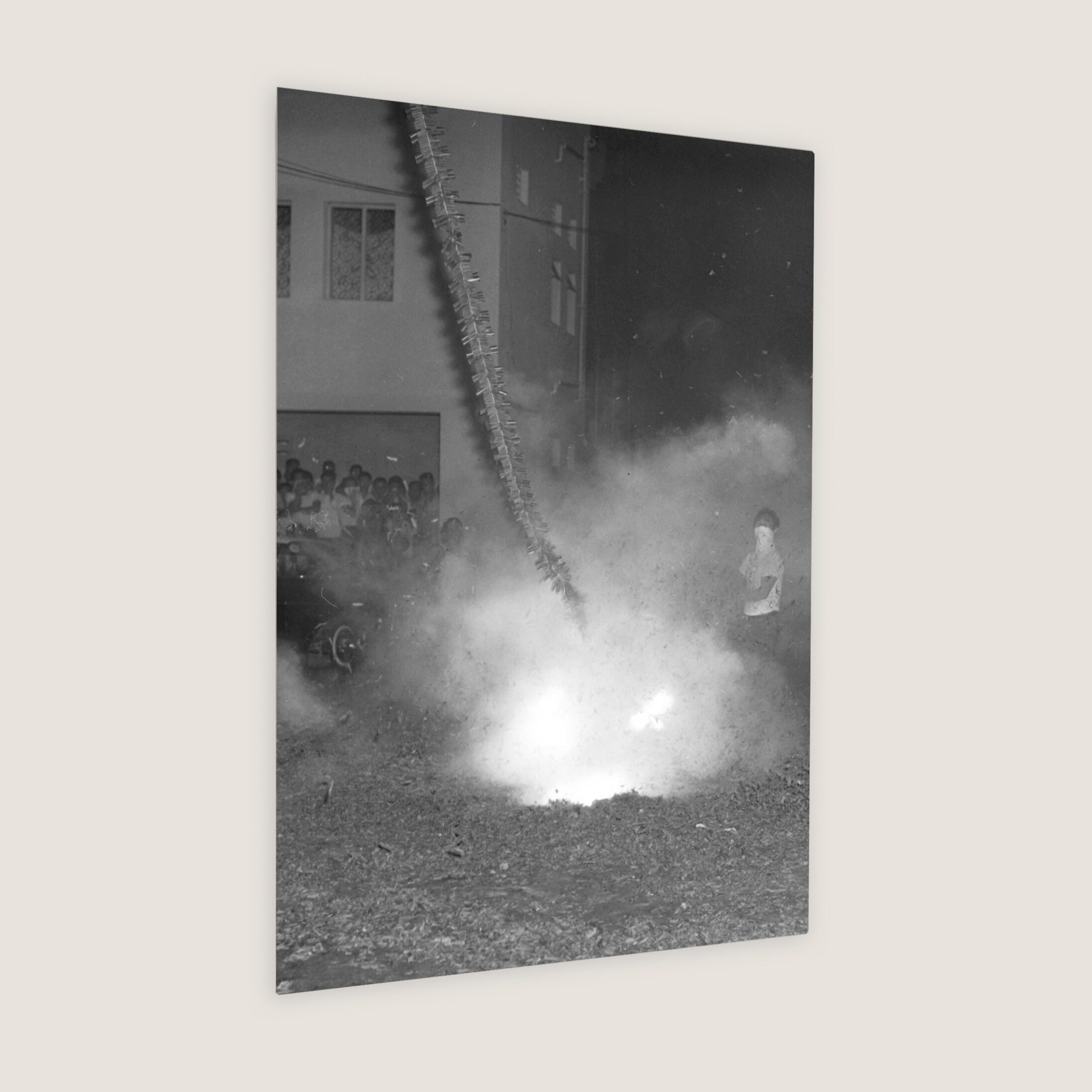 Firecracker Debris Filled the Streets on Yuan Xiao 1965-My Sg Memories