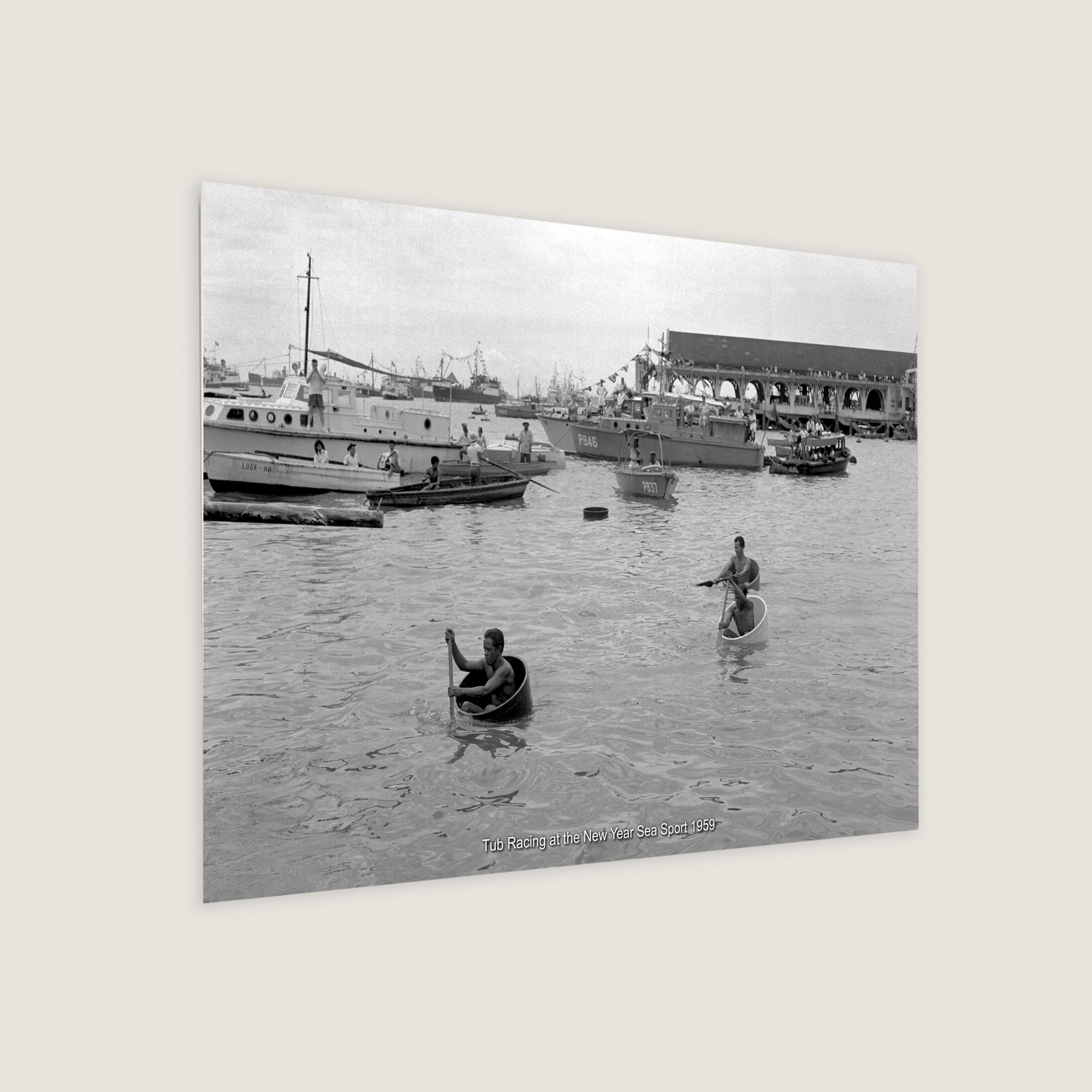 Tub Racing at the New Year Sea Sport 1959-My Sg Memories
