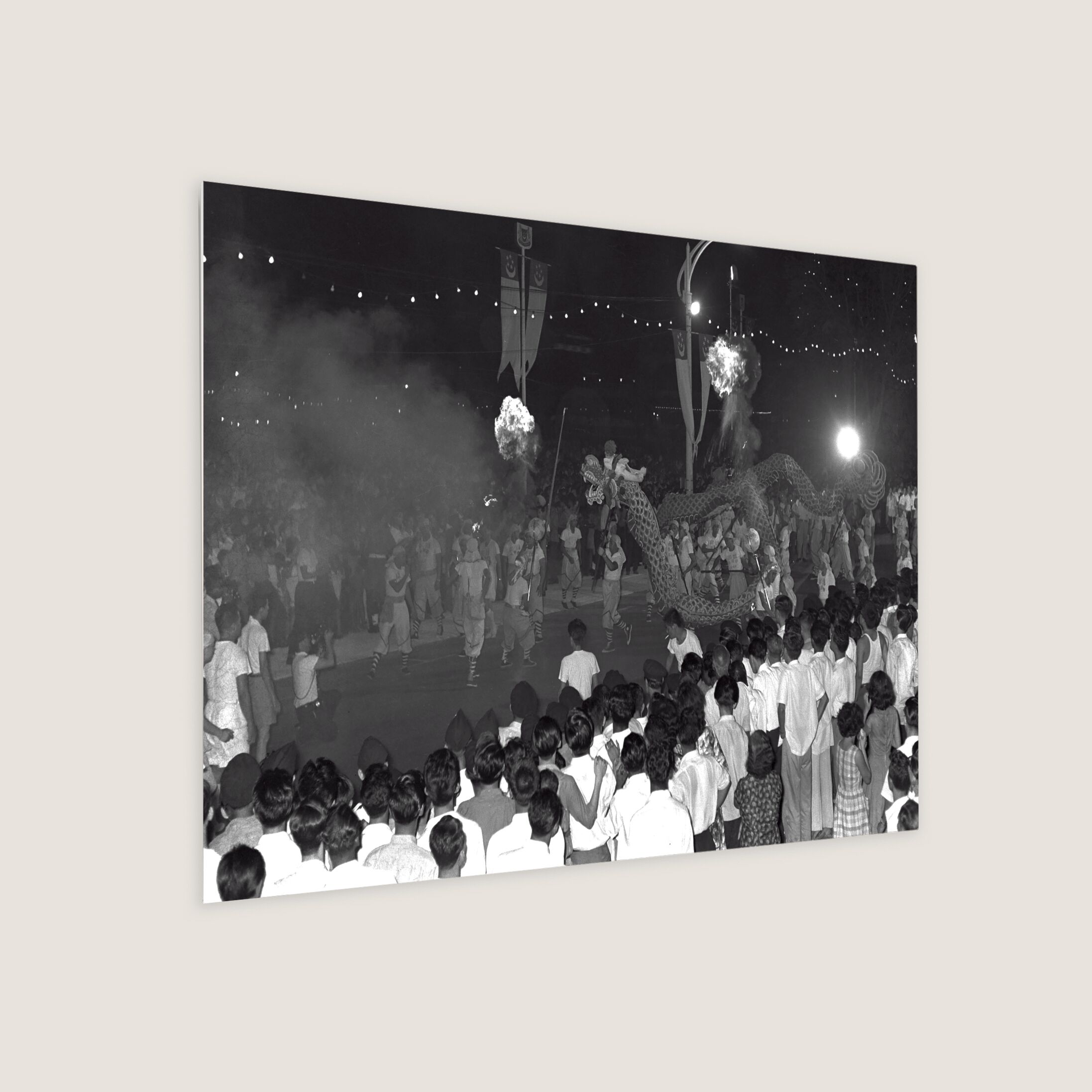 Dragon Dance at National Day Parade 1963-My Sg Memories