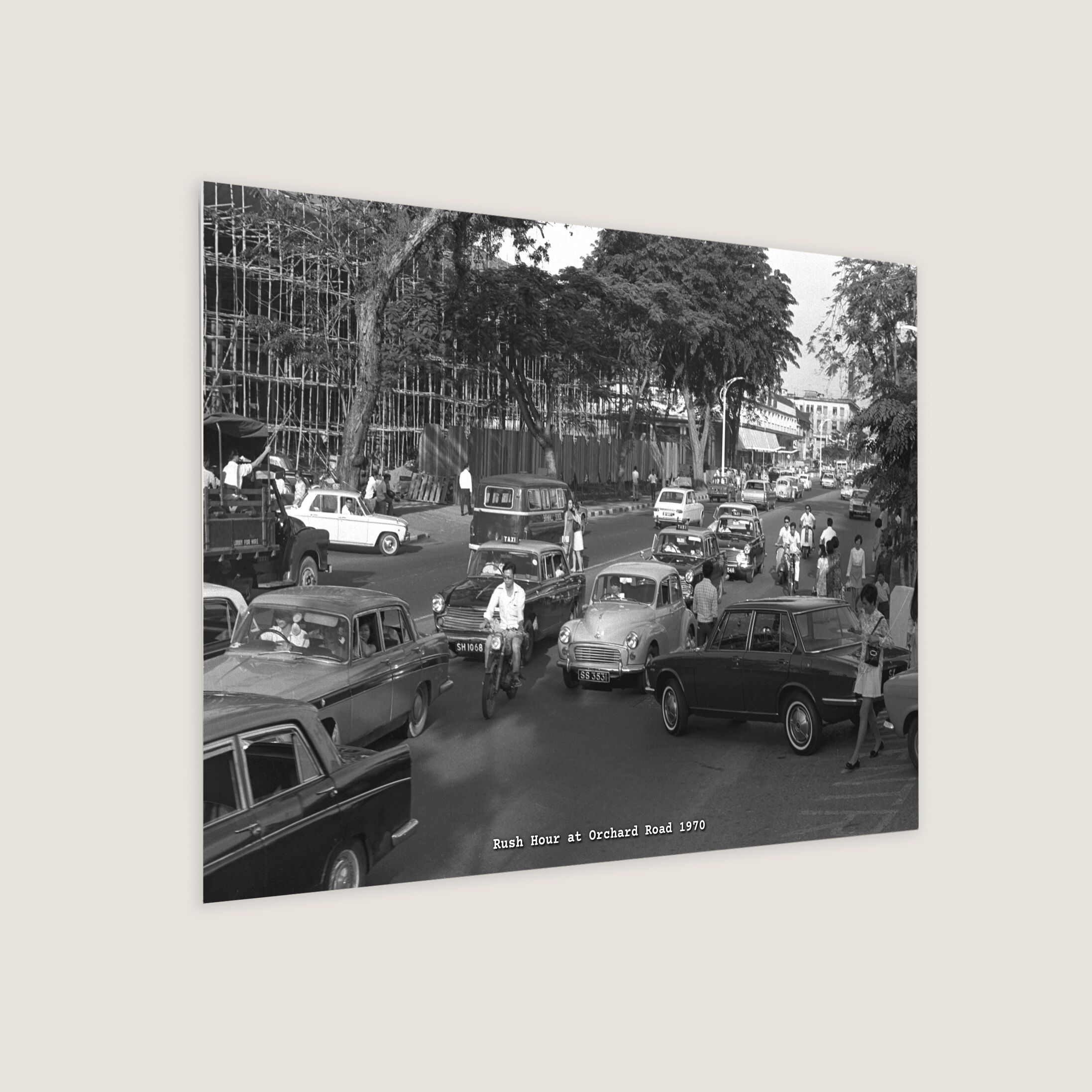 Rush Hour at Orchard Road 1970-My Sg Memories