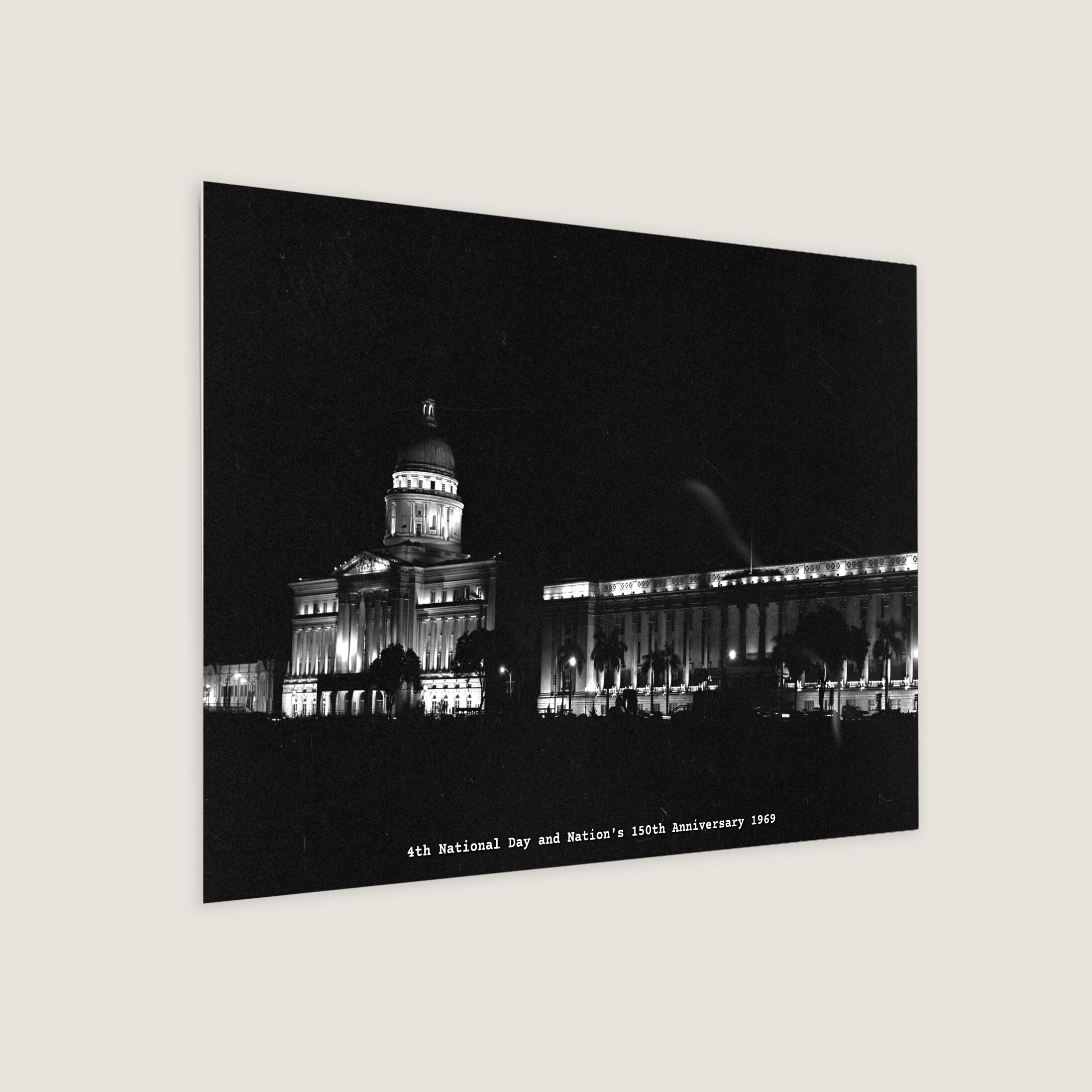 4th National Day and Nation's 150th Anniversary 1969 Metal Panel