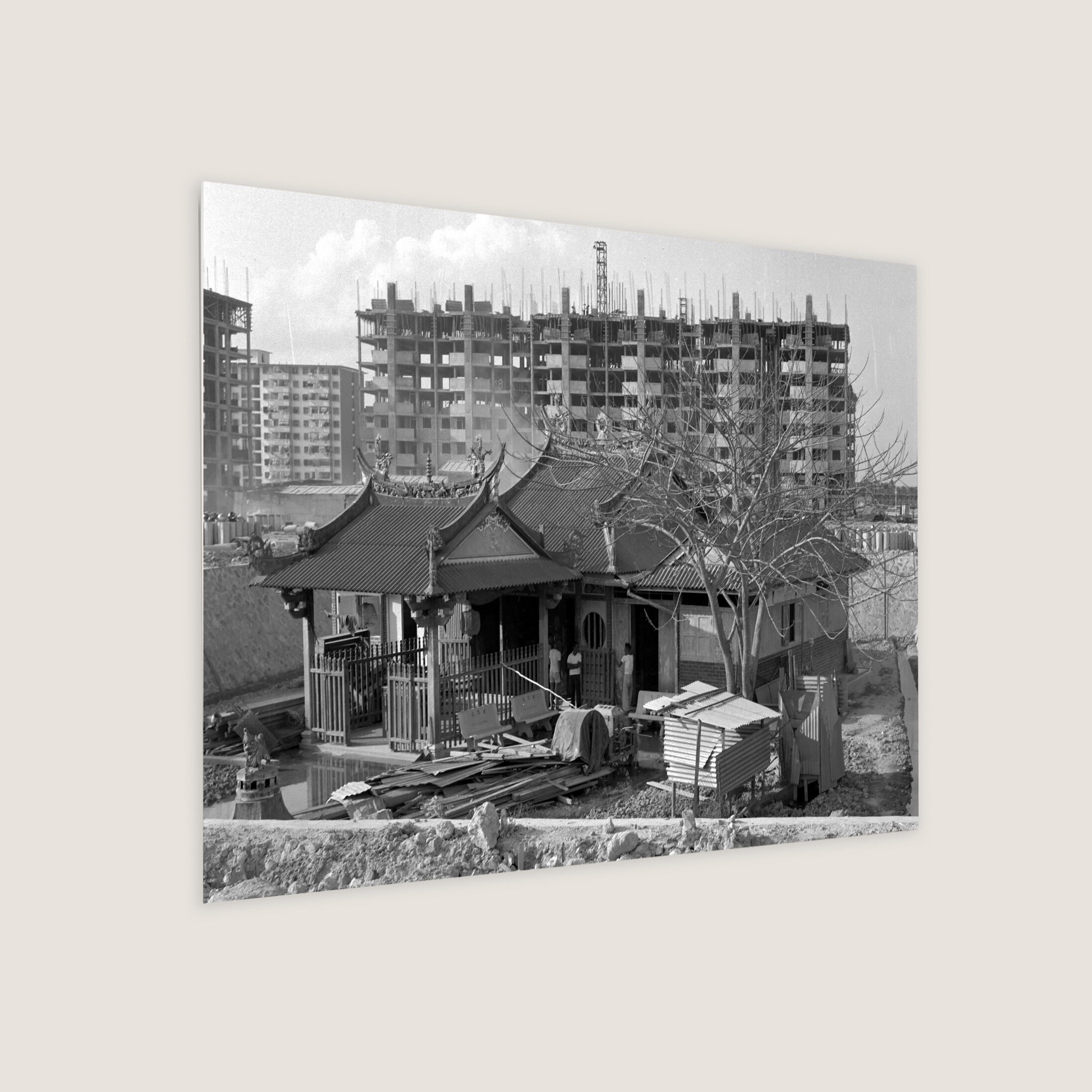 Lian Shan Shuang Lin Monastery in Toa Payoh 1968