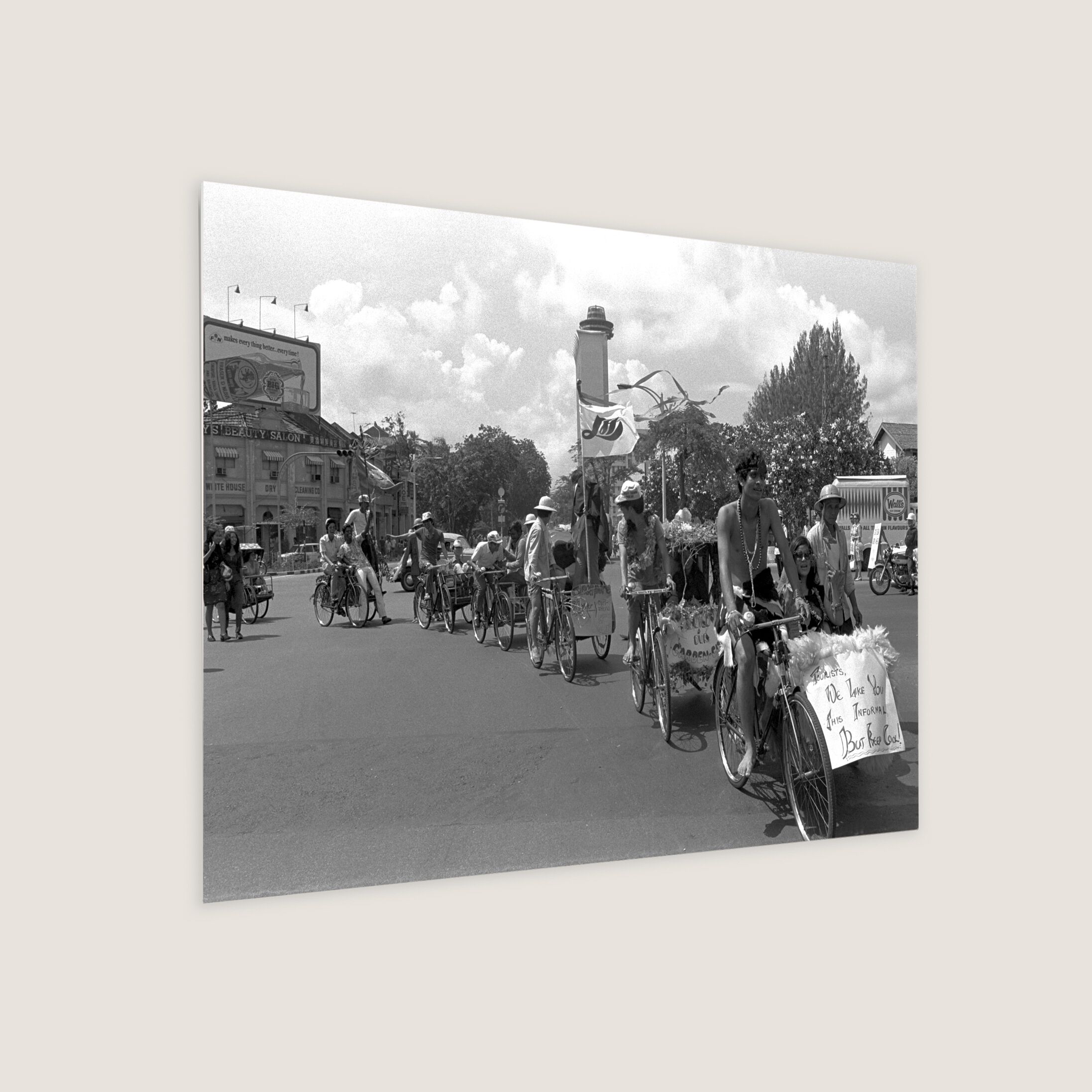 Annual Trishaw Pageant Along Scotts Road 1972-My Sg Memories