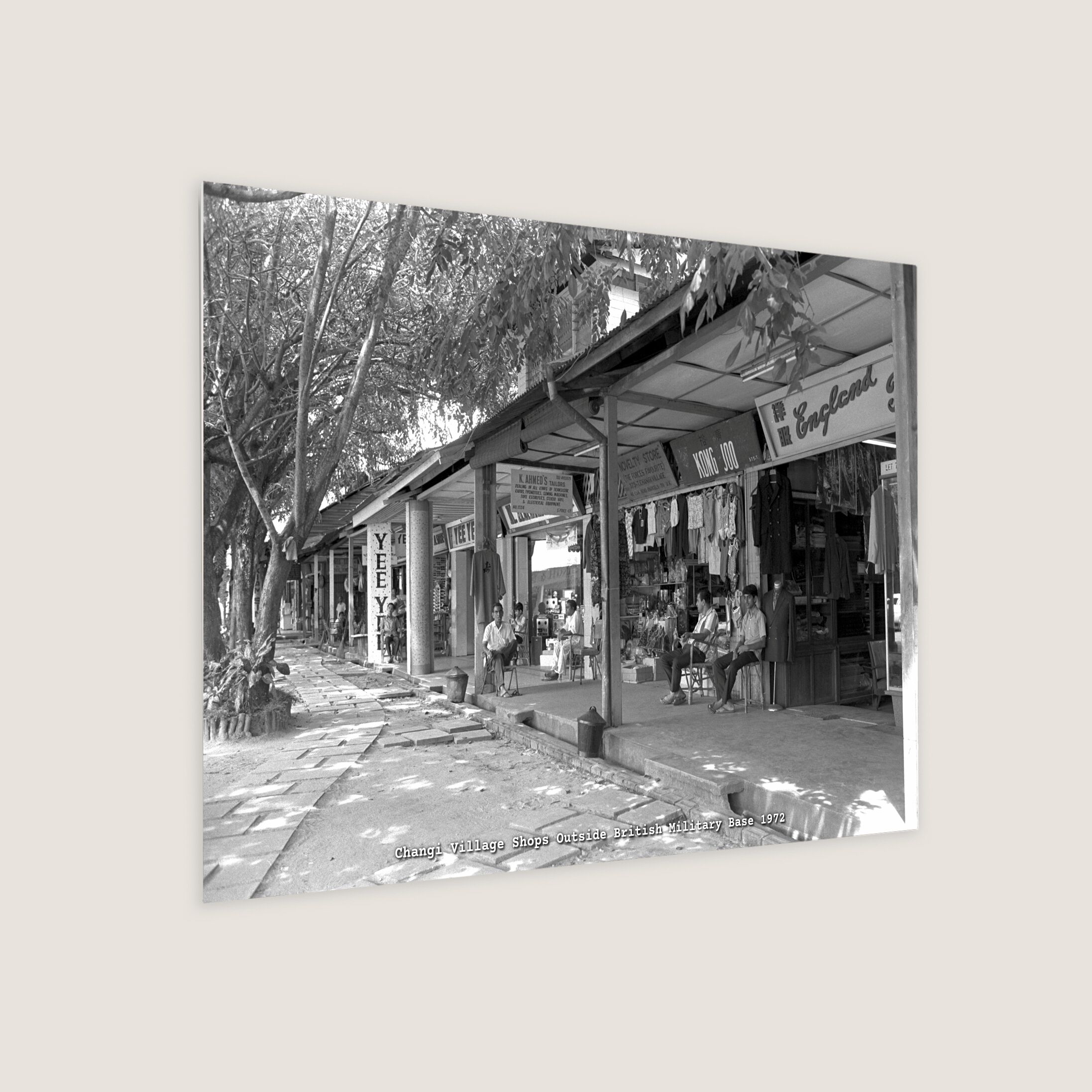 Changi Village Shops Outside British Military Base 1972-My Sg Memories