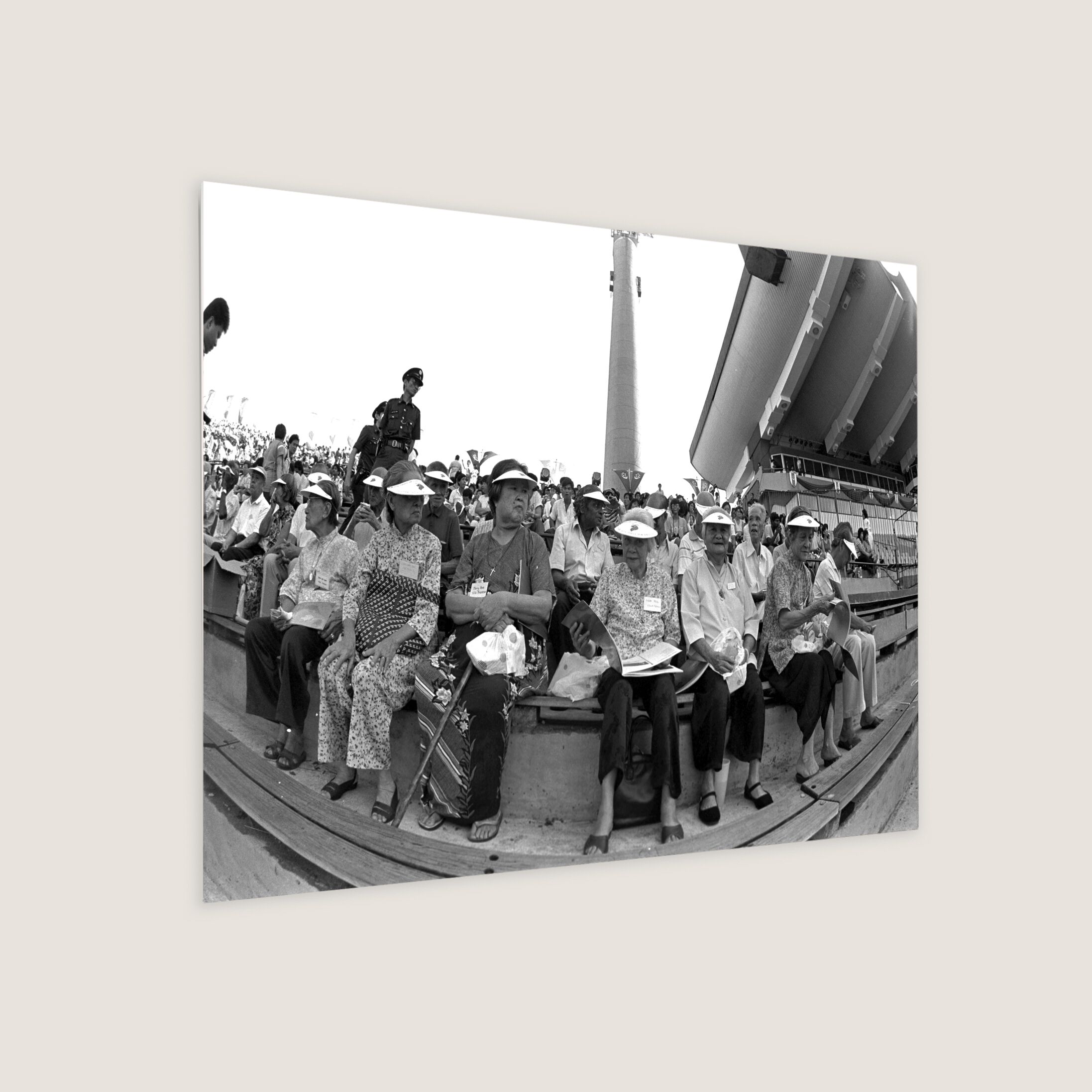 Seniors join in the NDP Fun 1986 Metal Panel