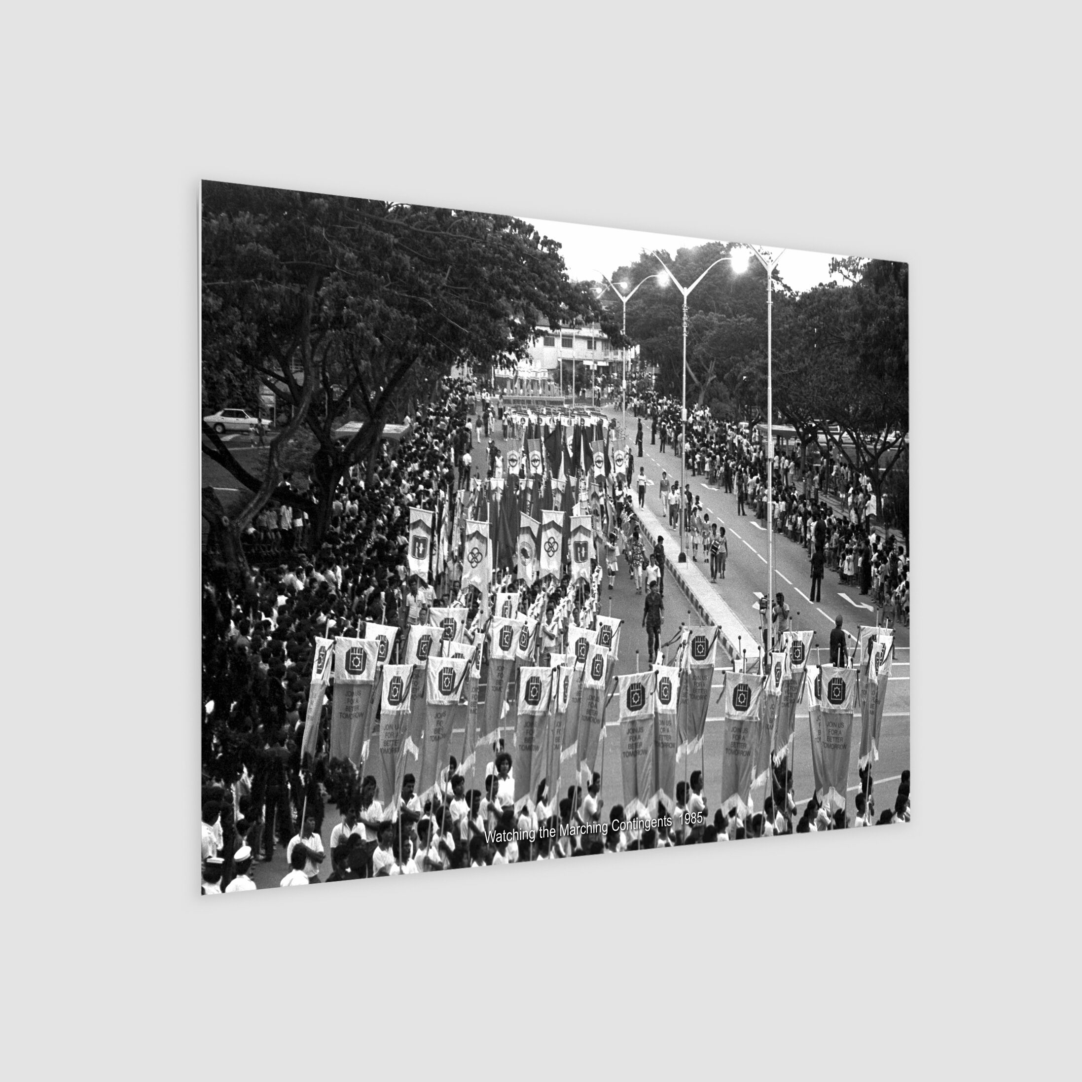 Watching the Marching Contingents 1985-My Sg Memories