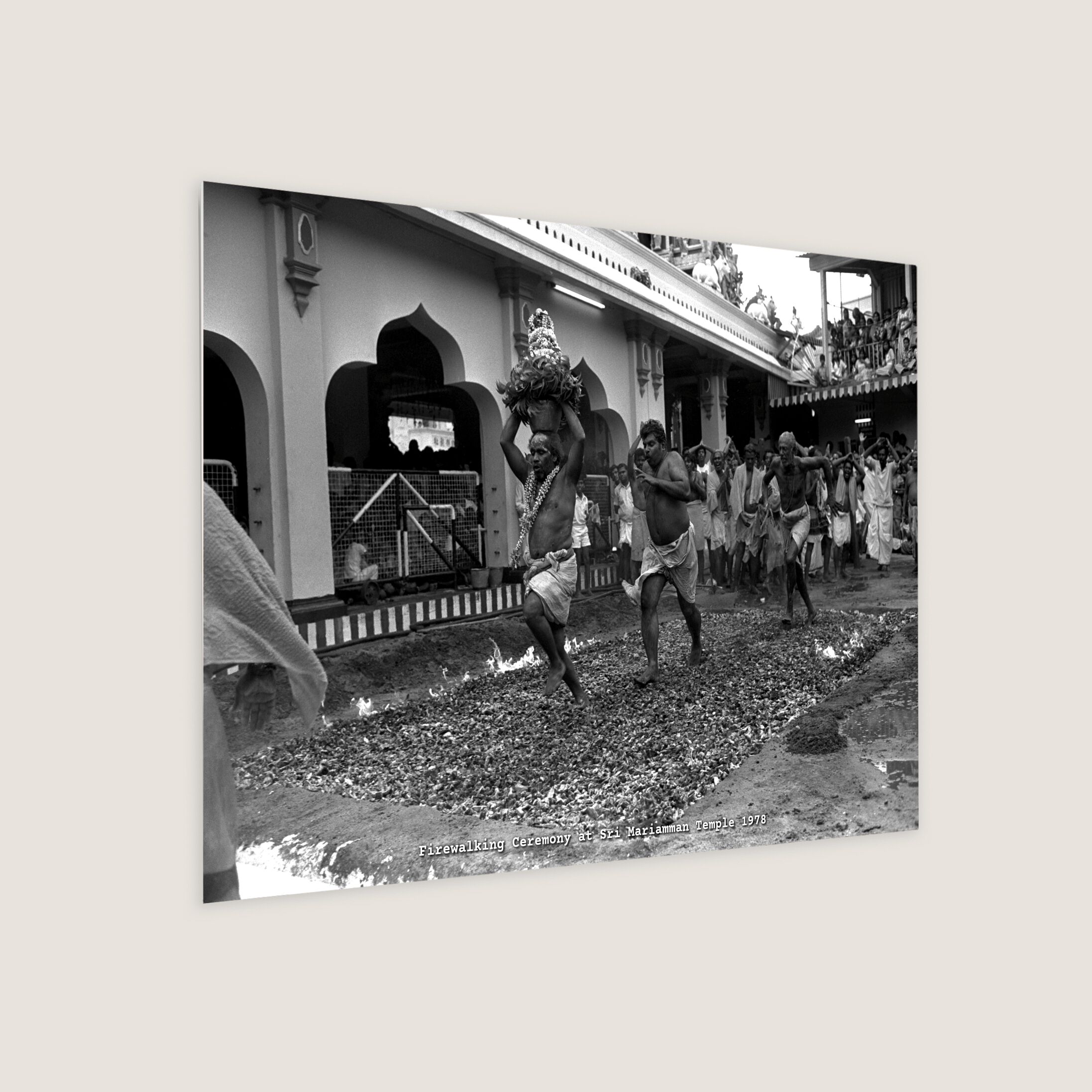 Firewalking Ceremony at Sri Mariamman Temple 1978