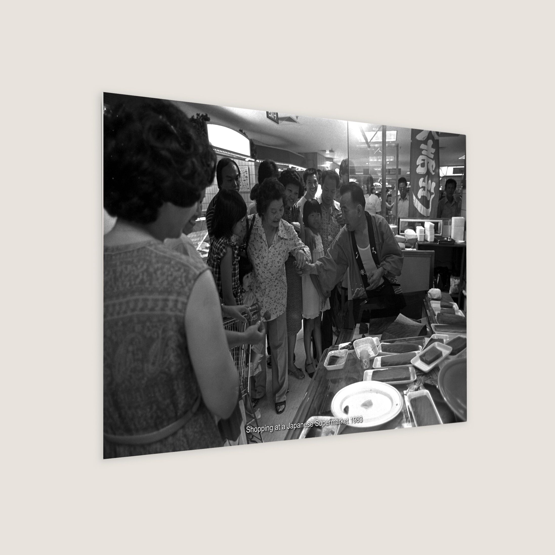 Shopping at a Japanese Supermarket 1983-My Sg Memories
