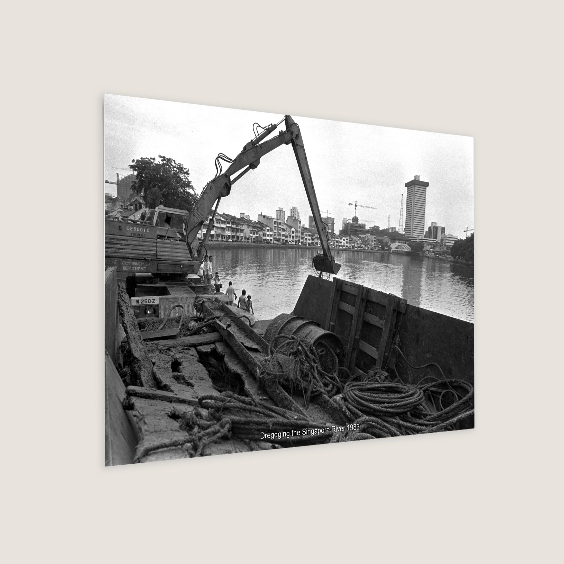 Dregdging the Singapore River 1983-My Sg Memories