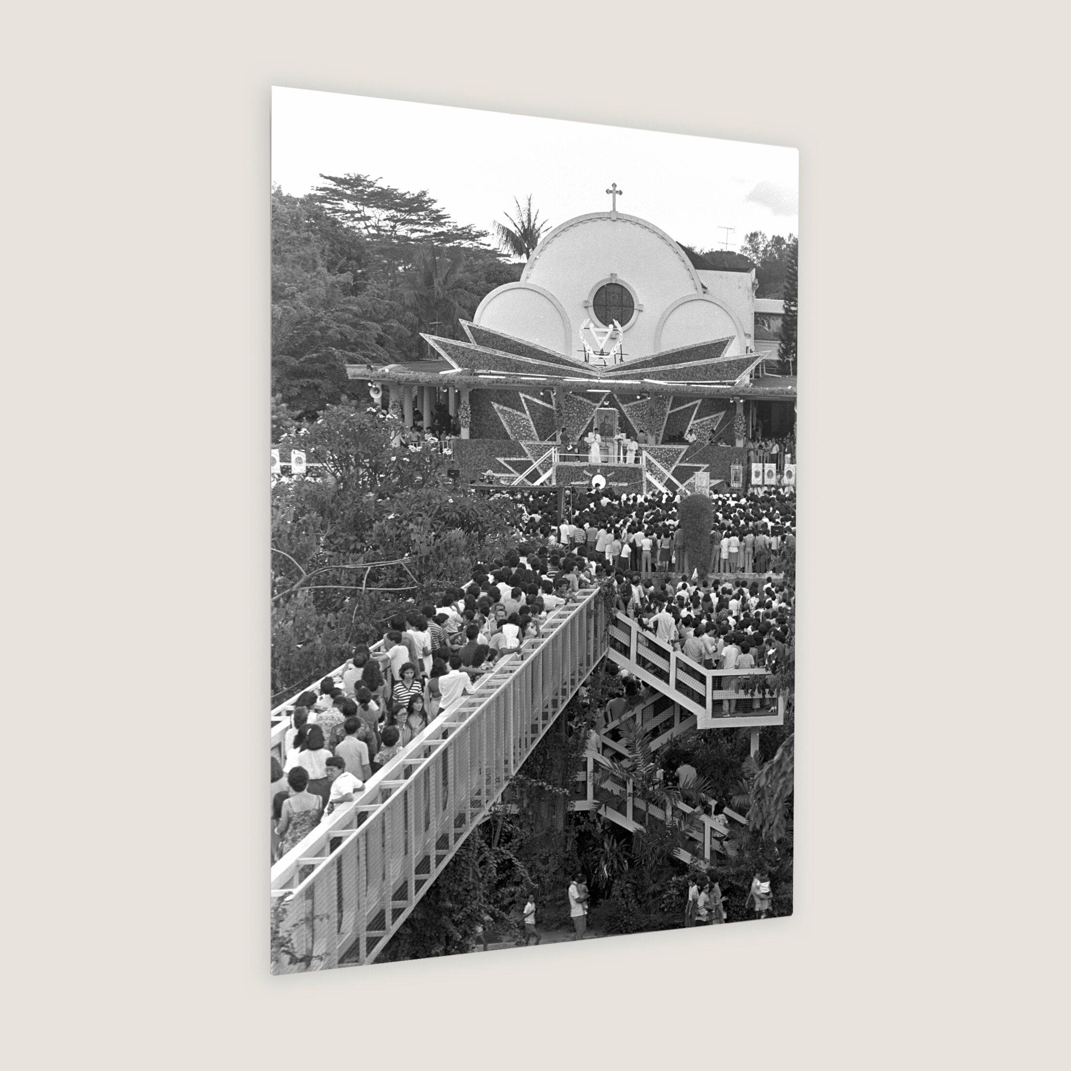 Celebration at Novena Church 1981-My Sg Memories