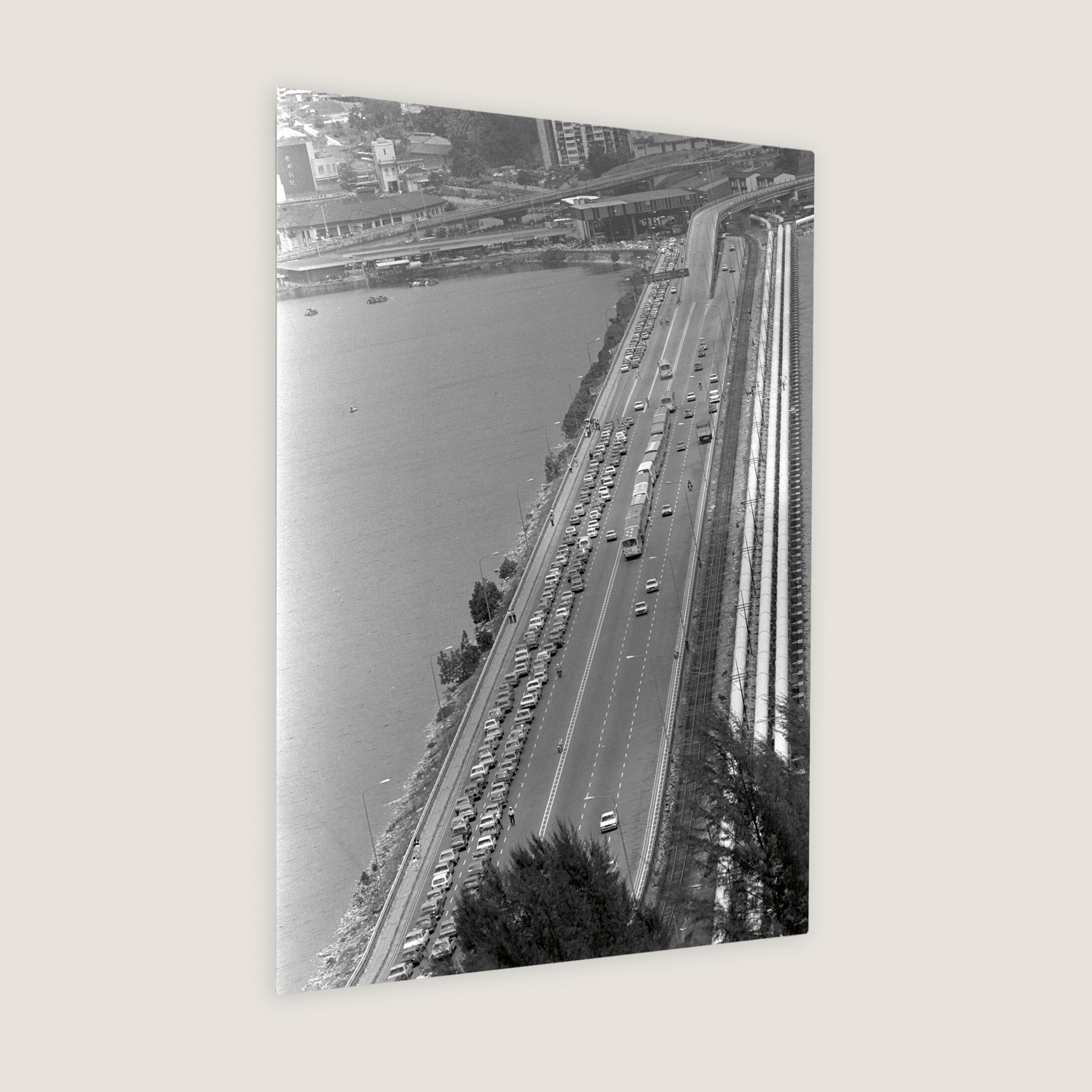 Causeway that Links Two Countries 1981-My Sg Memories
