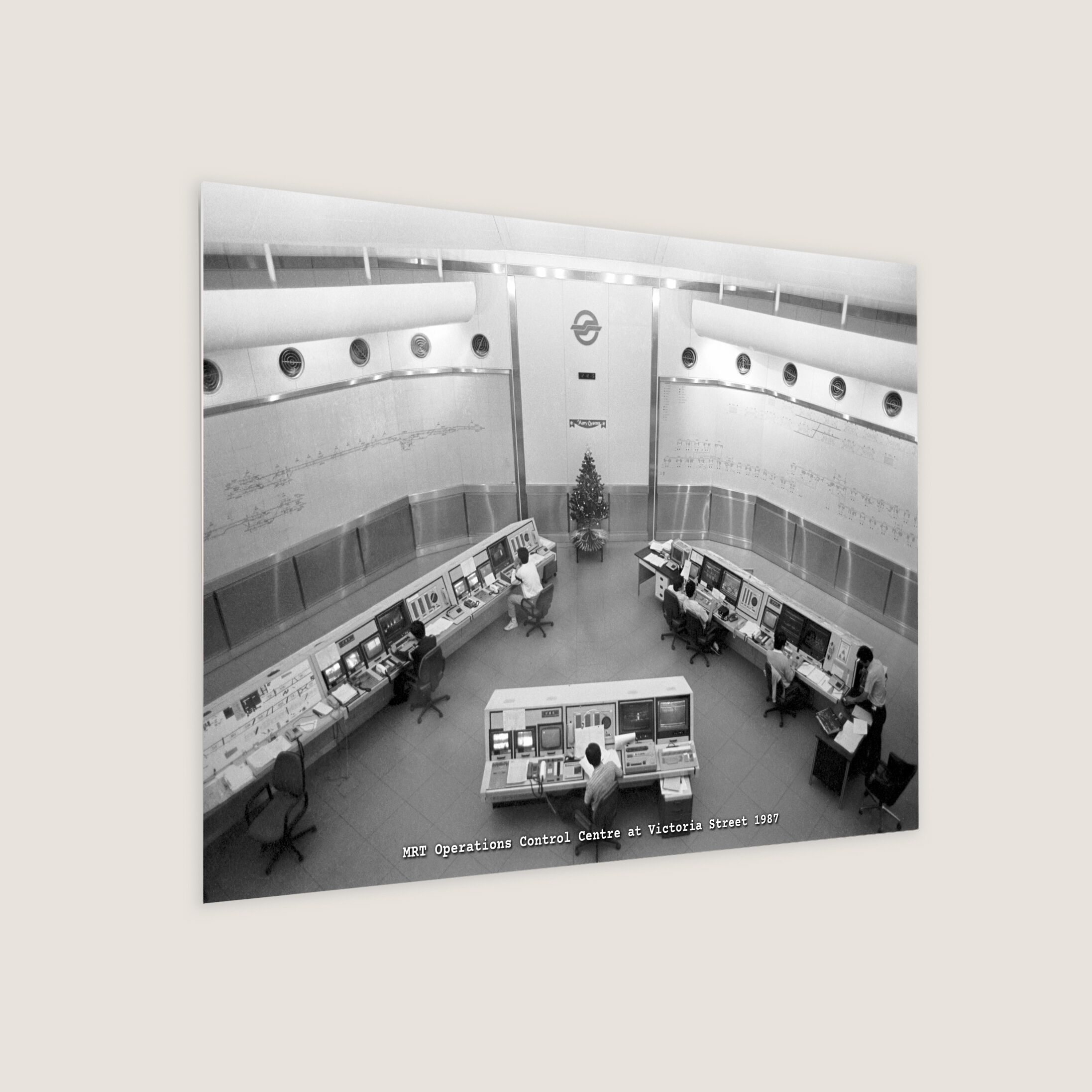MRT Operations Control Centre at Victoria Street 1987-My Sg Memories