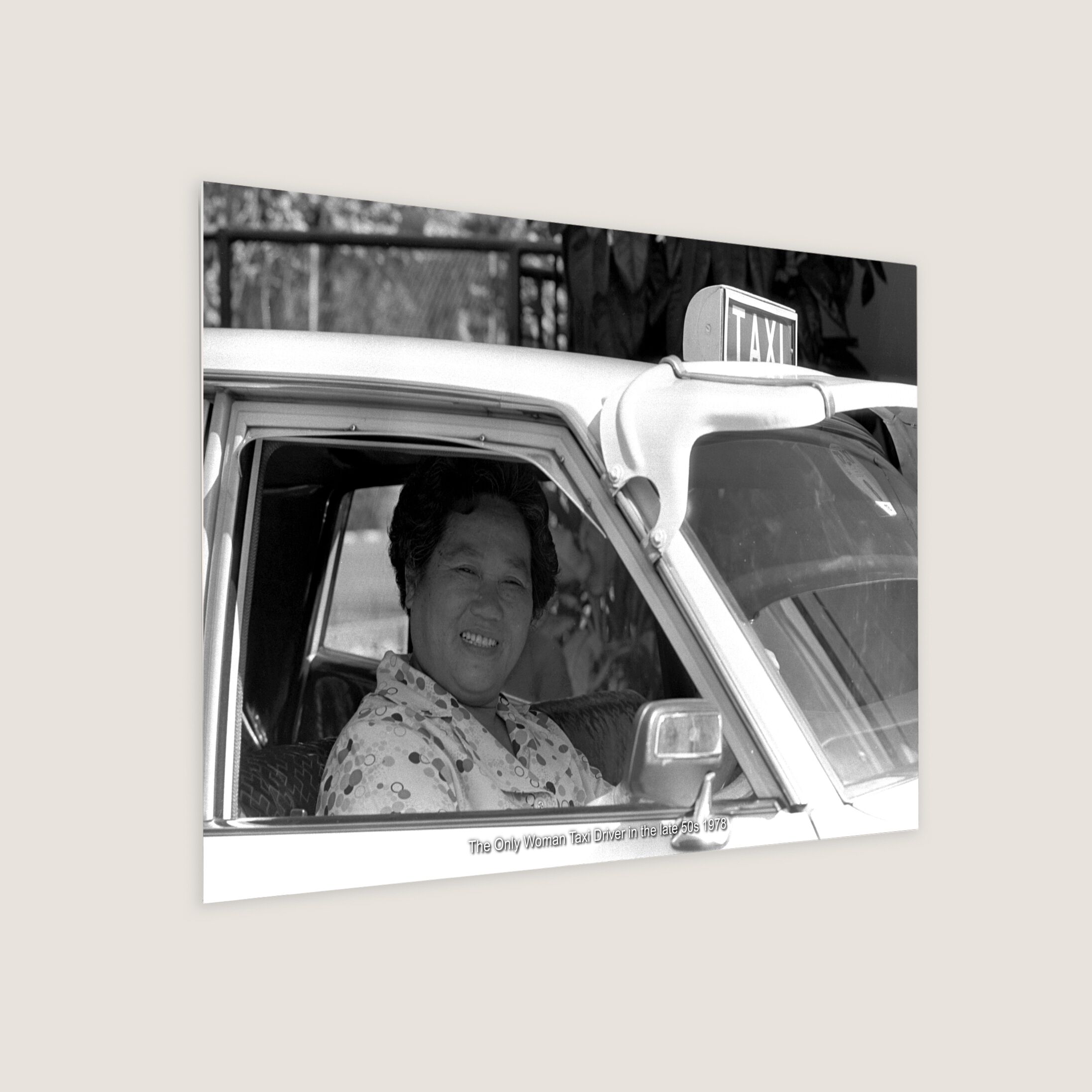 The Only Woman Taxi Driver in the late 50s 1978-My Sg Memories