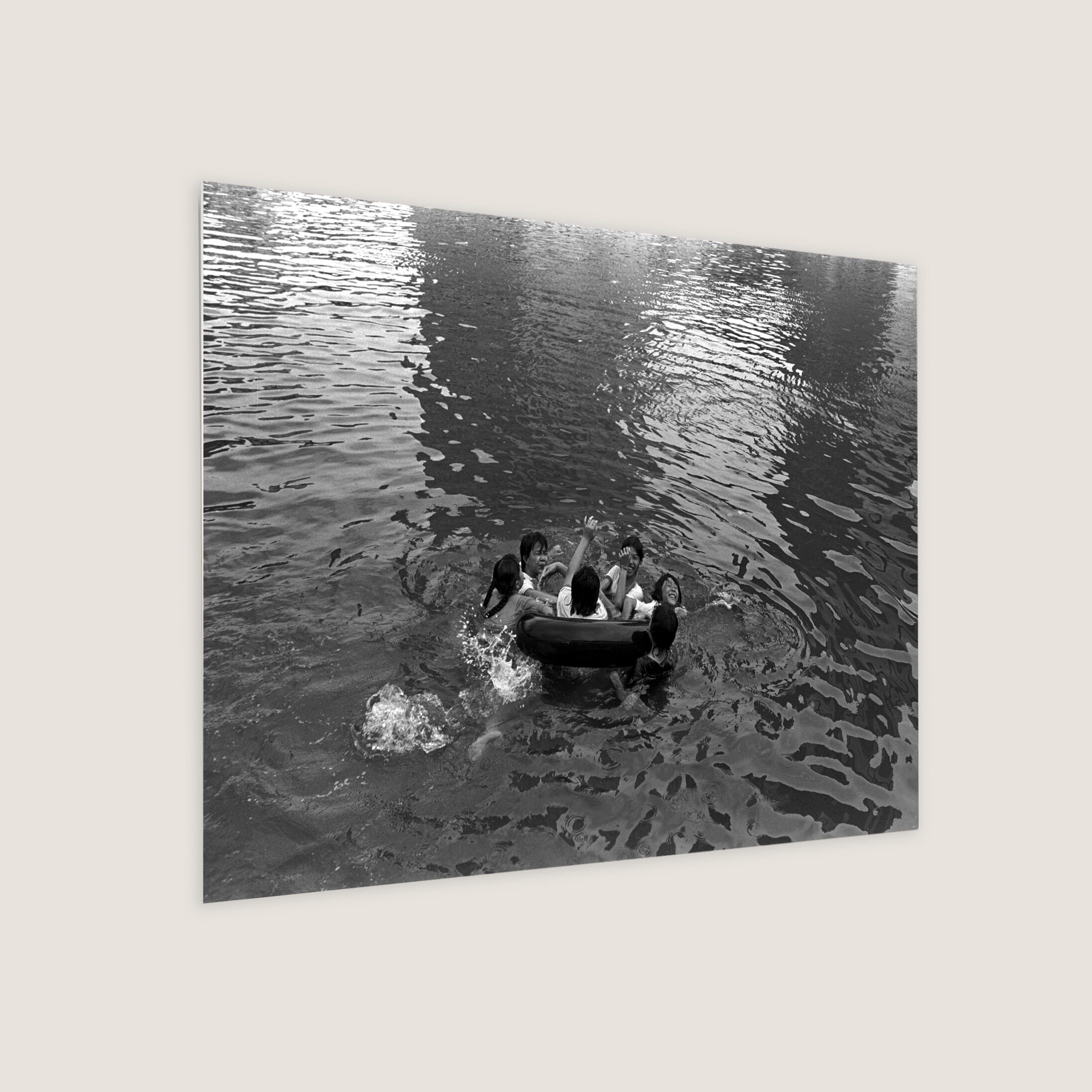Children Swimming in the Singapore River 1983-My Sg Memories
