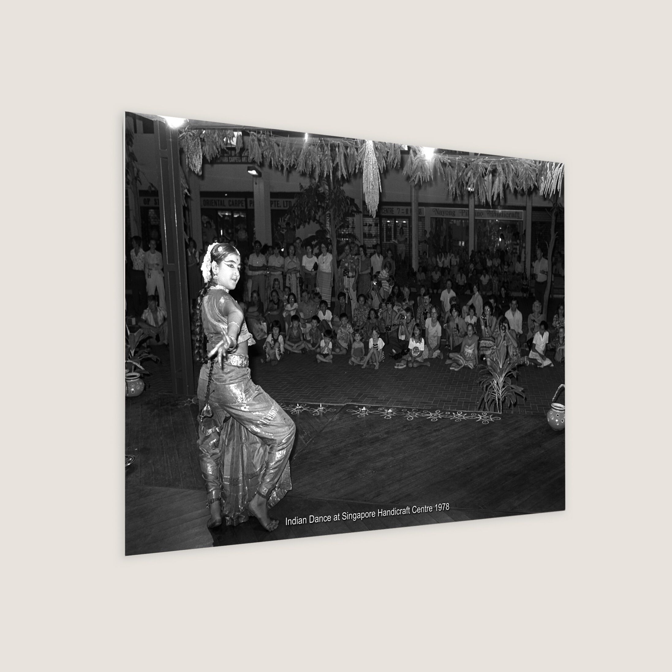 Indian Dance at Singapore Handicraft Centre 1978-My Sg Memories