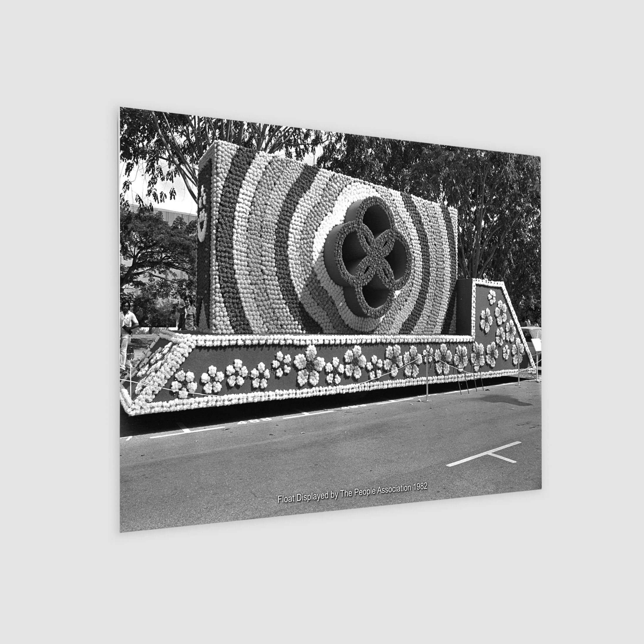 Float Displayed by The People Association 1982-My Sg Memories