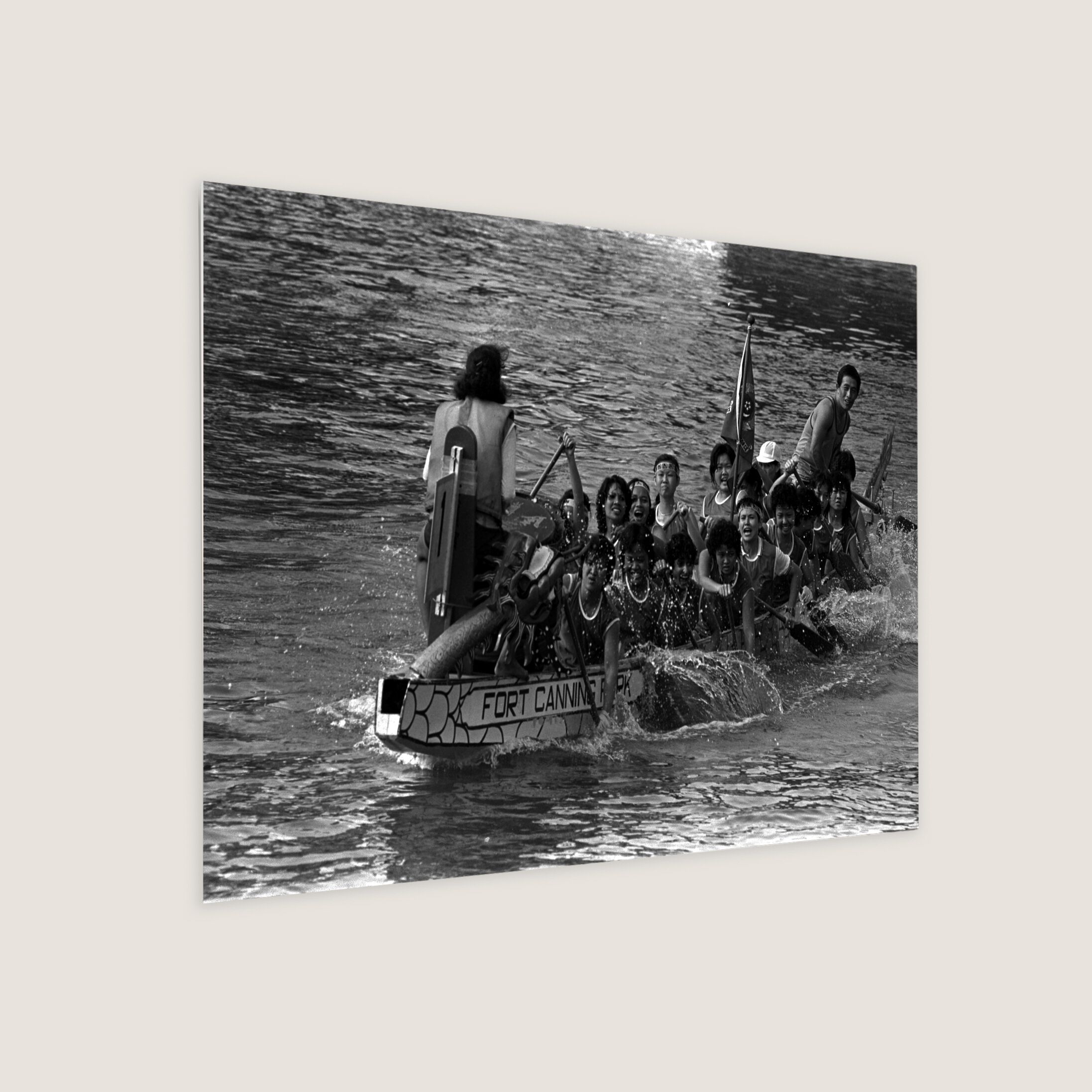 Dragon Boat Event at Singapore River Regetta 1984-My Sg Memories