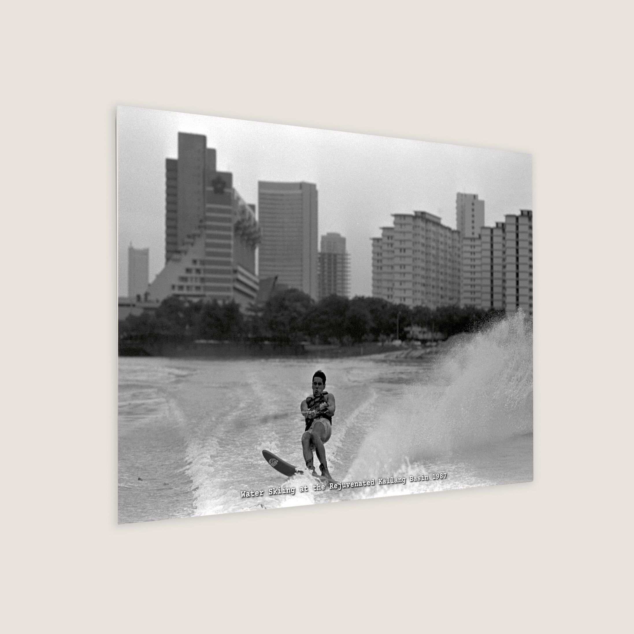 Water Skiing at the Rejuvenated Kallang Basin 1987