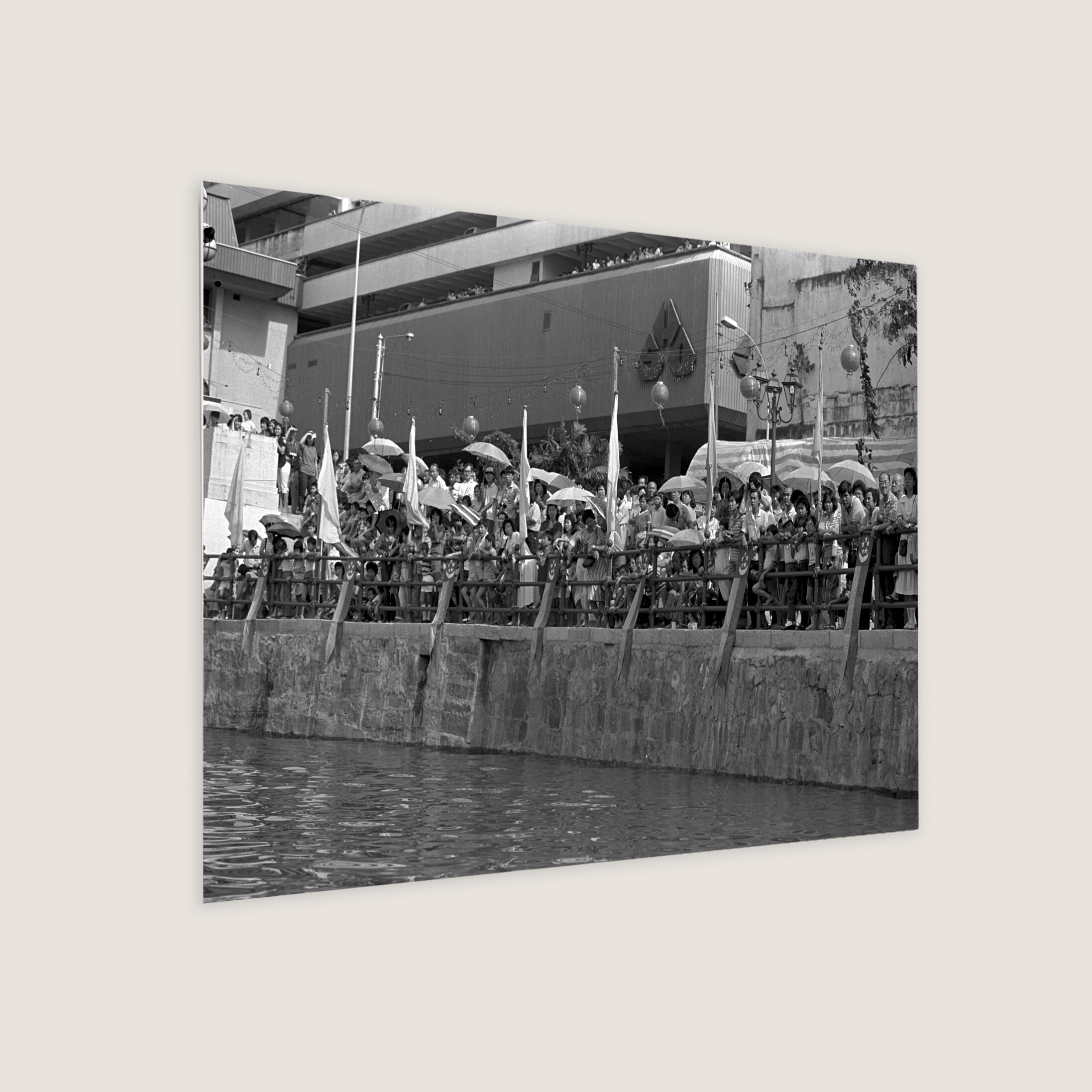 Awaiting the Start of the First River Carnival 1986