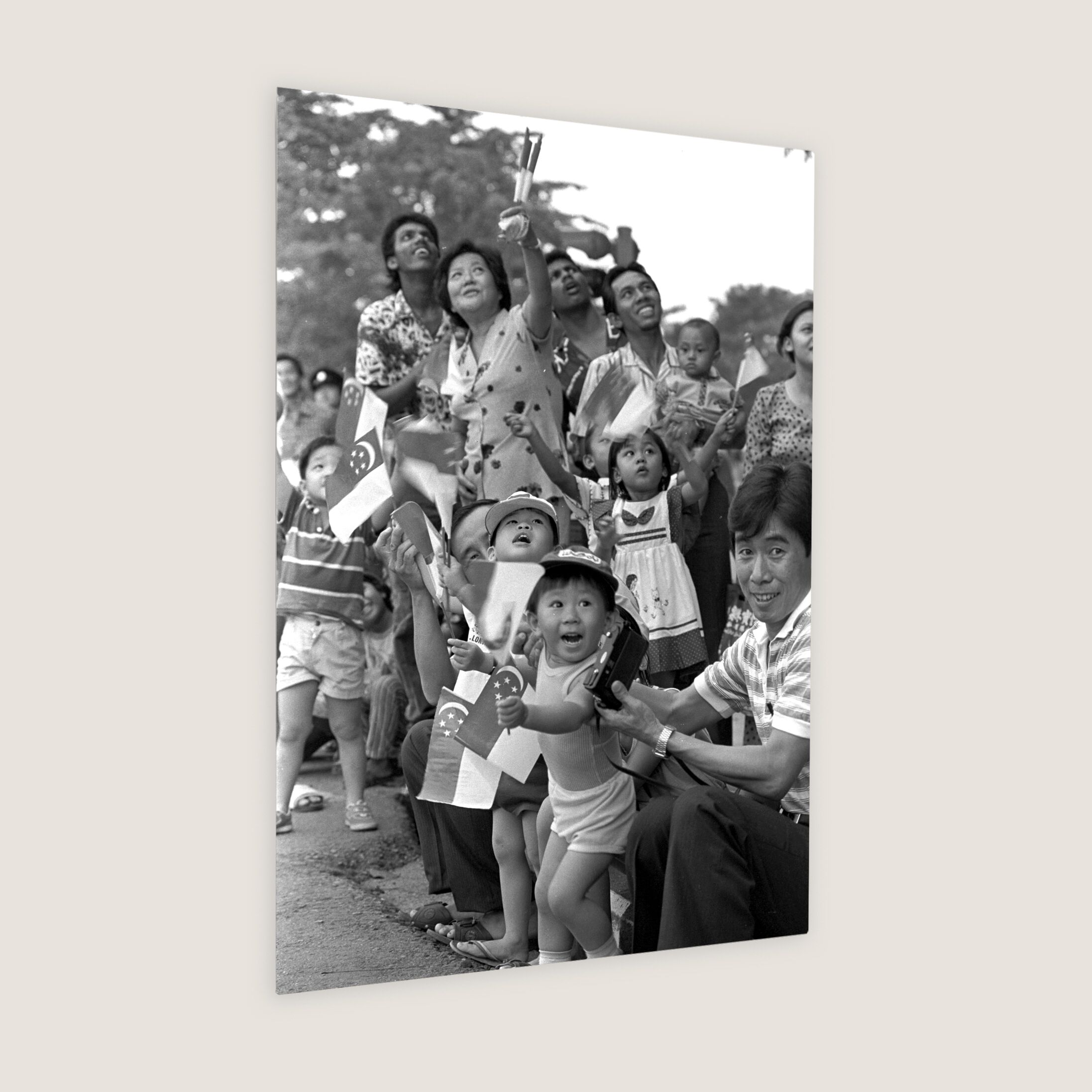 Up Up in the Sky! 1985 Metal Panel