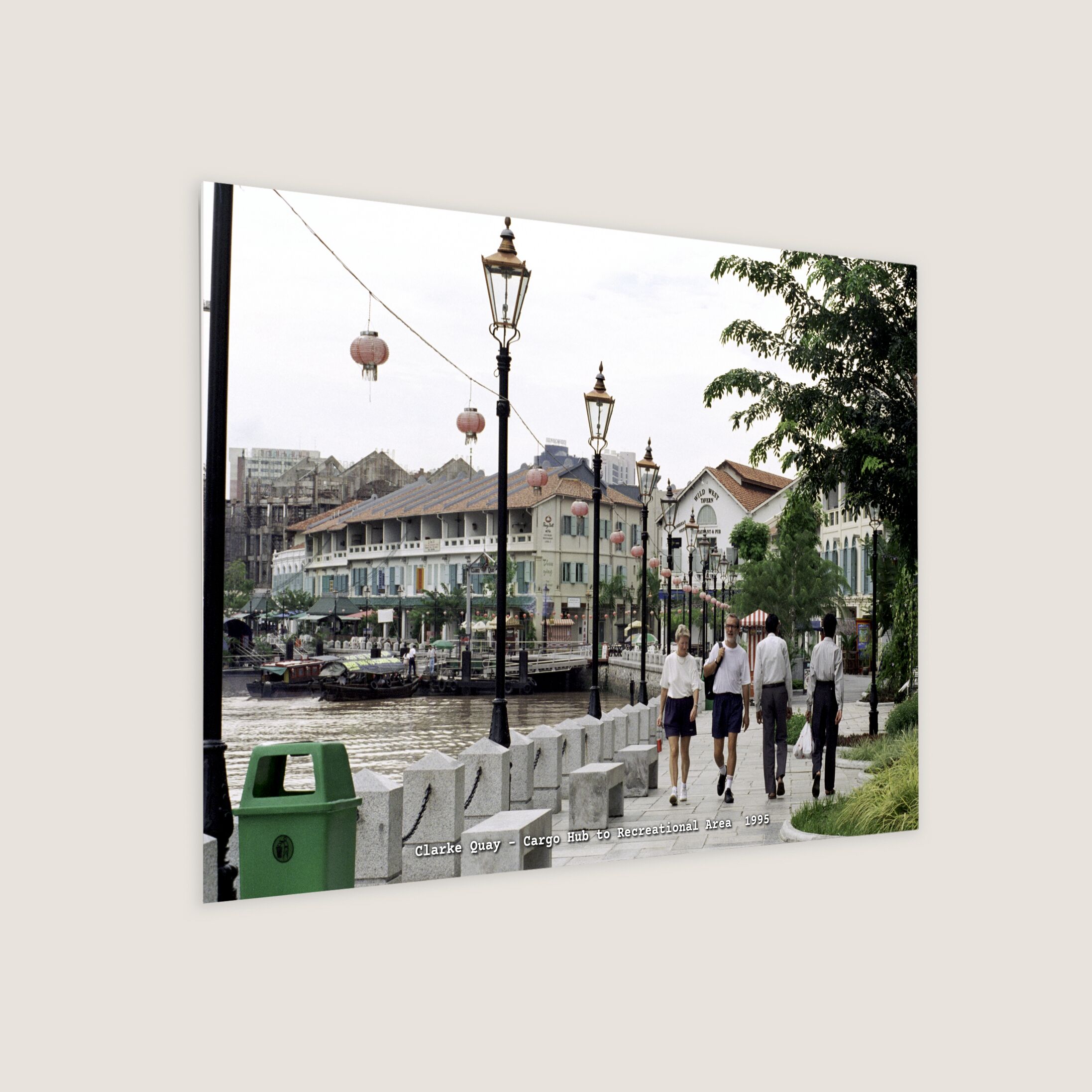 Clarke Quay - Cargo Hub to Recreational Area 1995-My Sg Memories