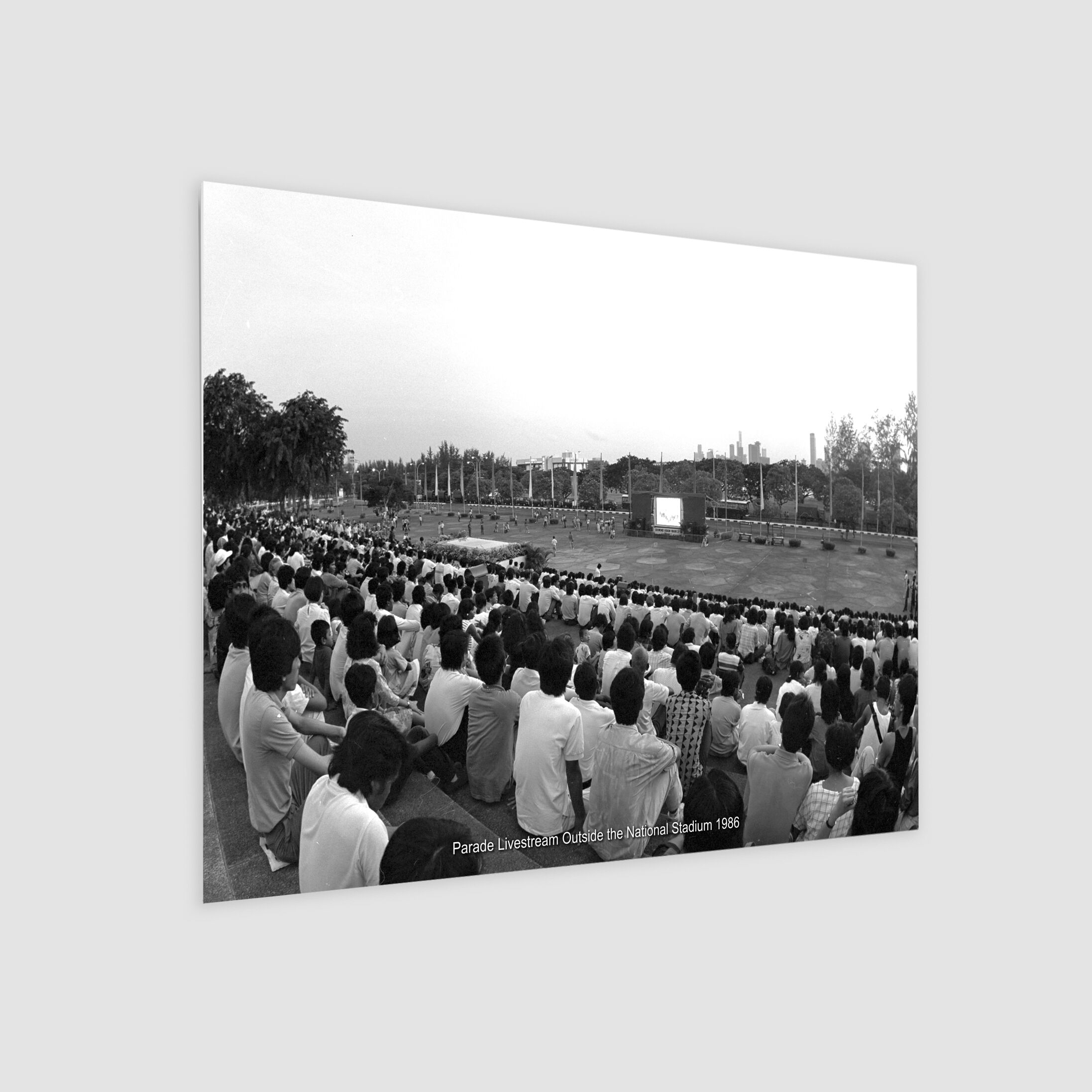 Parade Livestream Outside the National Stadium 1986-My Sg Memories