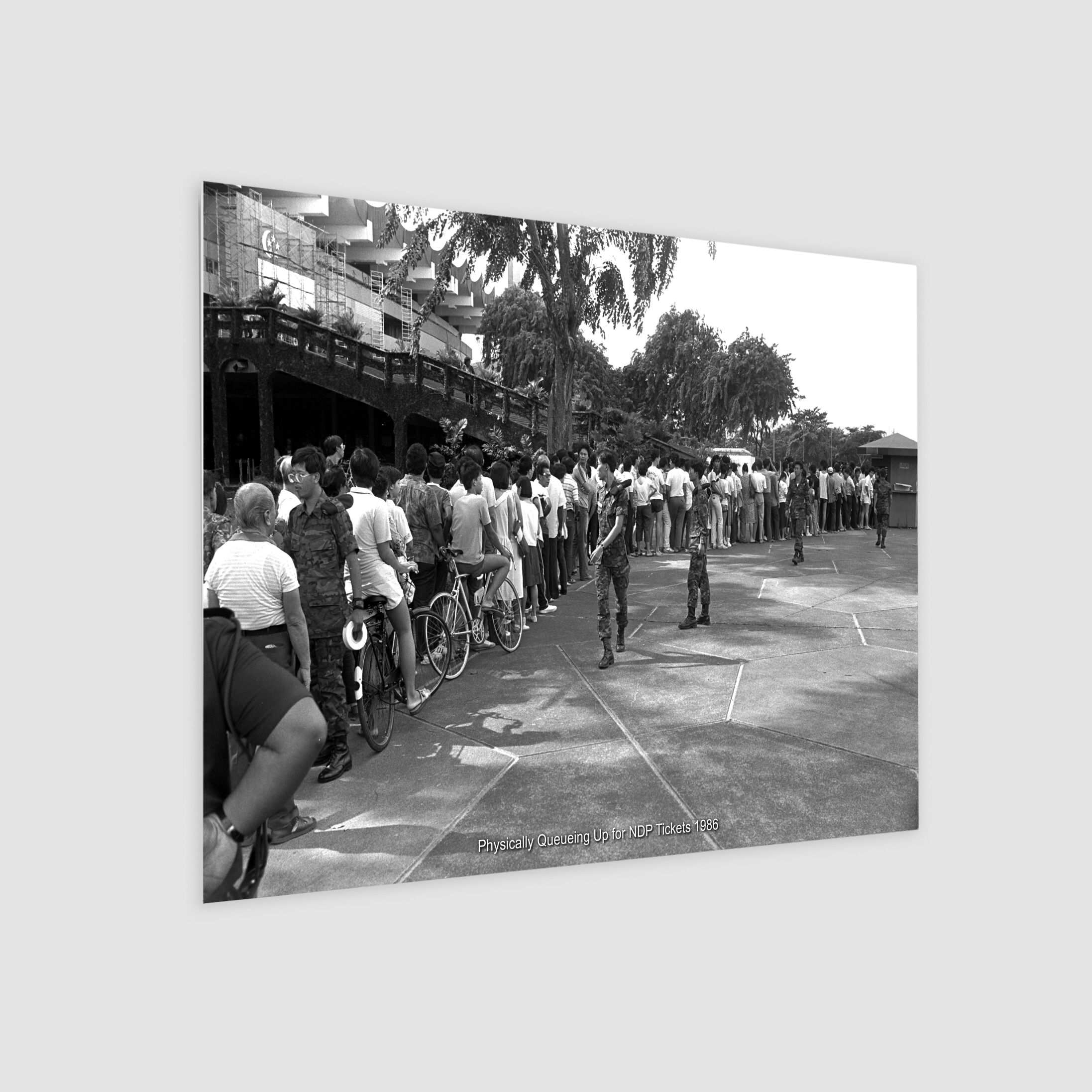 Physically Queueing Up for NDP Tickets 1986-My Sg Memories