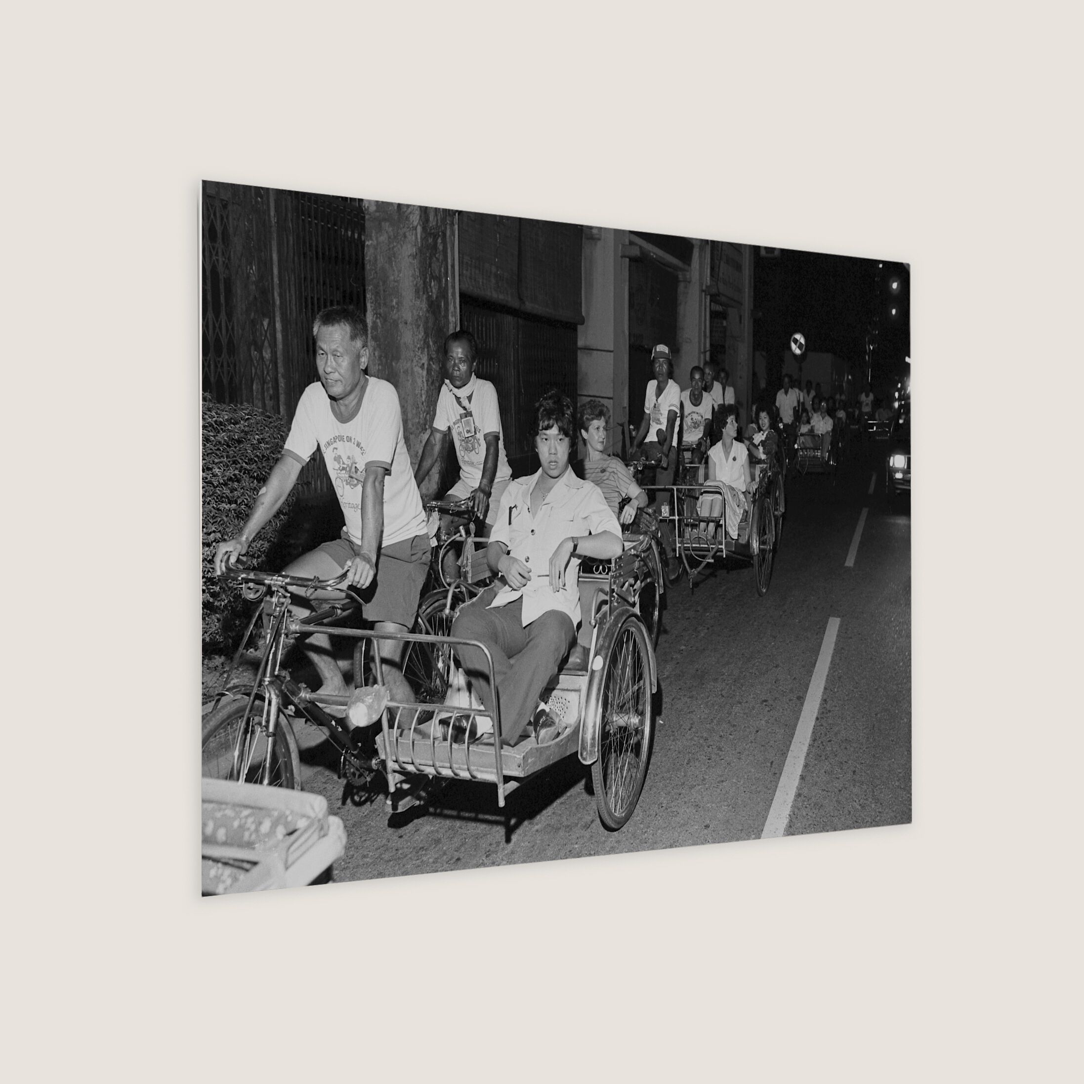 Trishaw Ride Linking People with Culture 1982-My Sg Memories