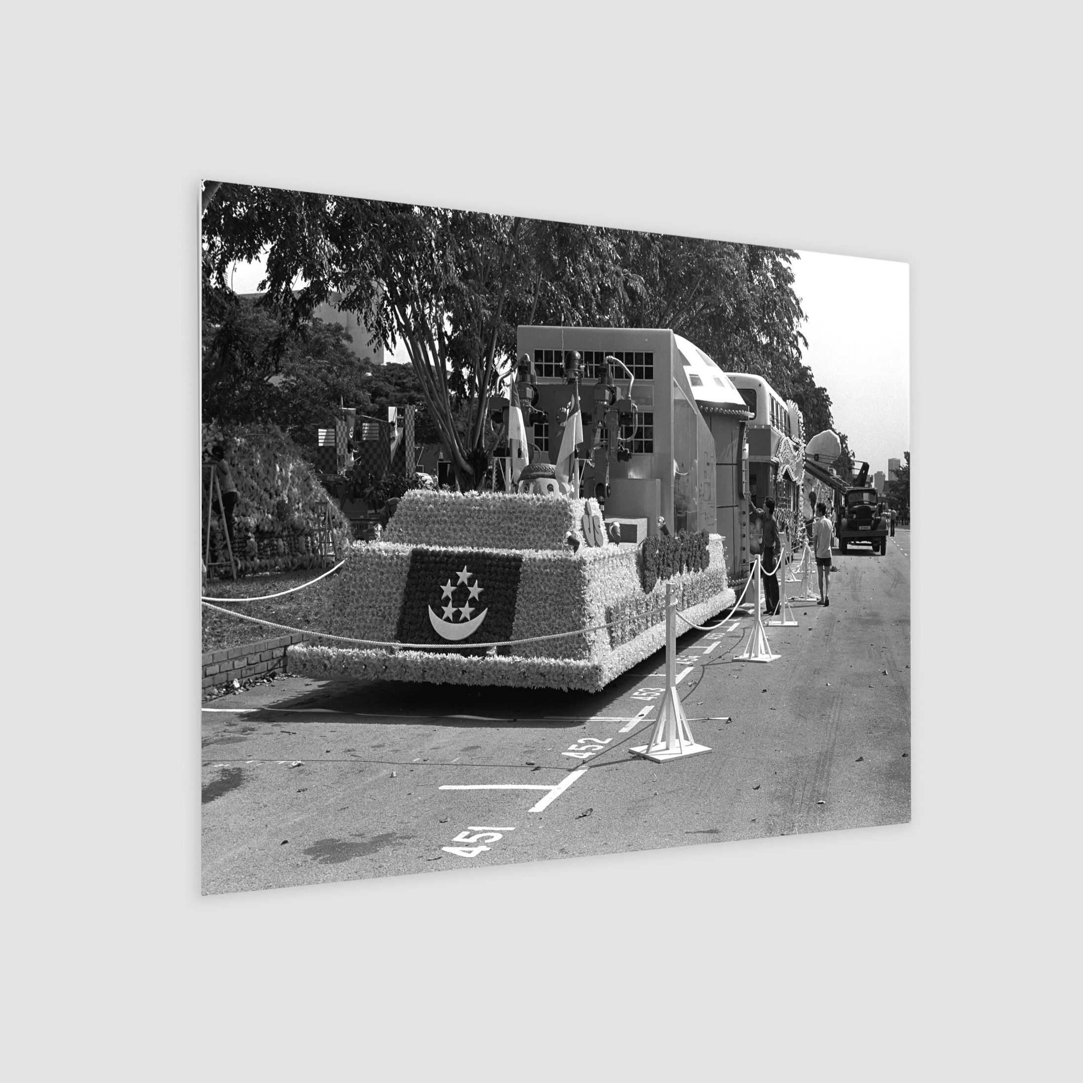 A UFO Spacecraft for the National Day Display 1982-My Sg Memories