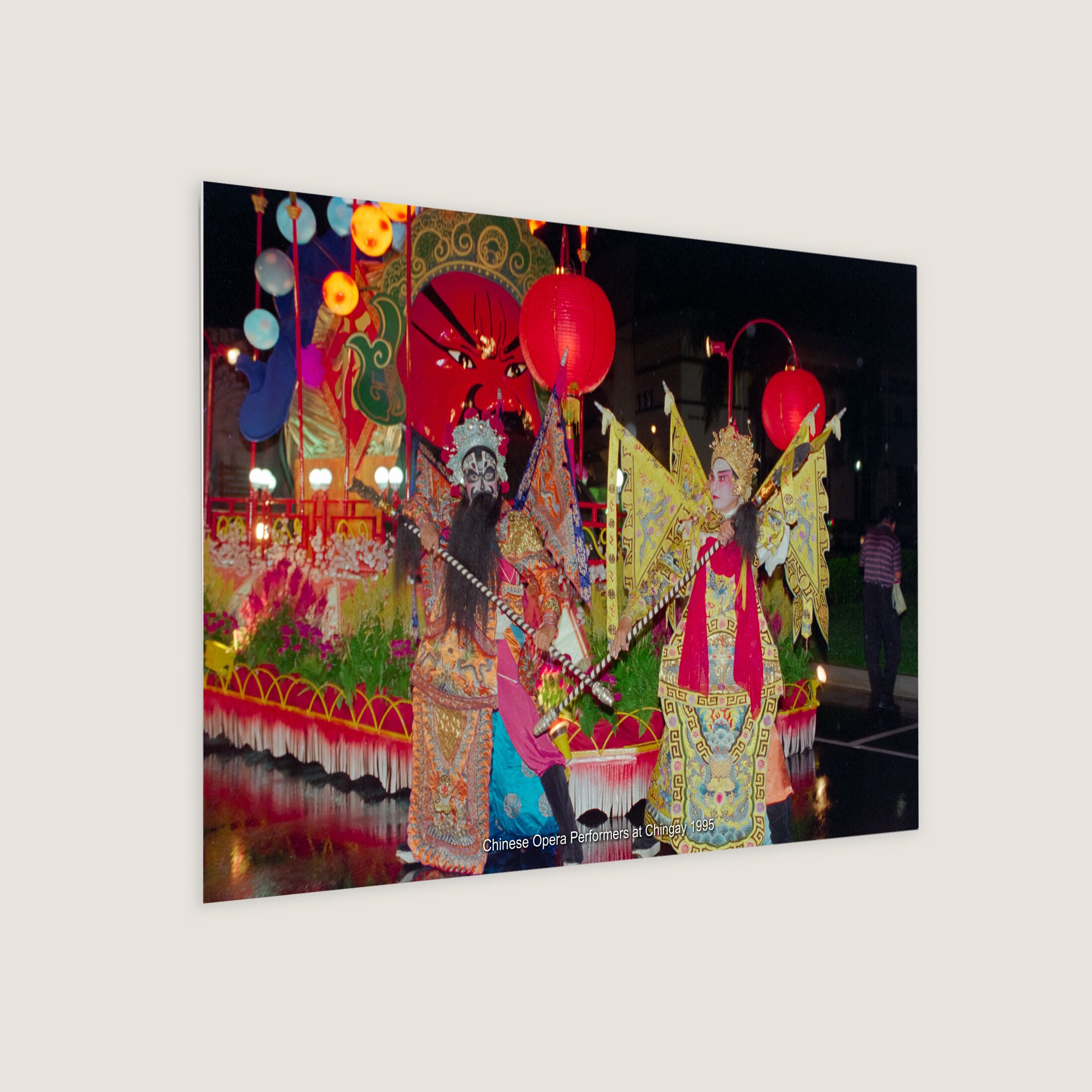 Chinese Opera Performers at Chingay 1995-My Sg Memories