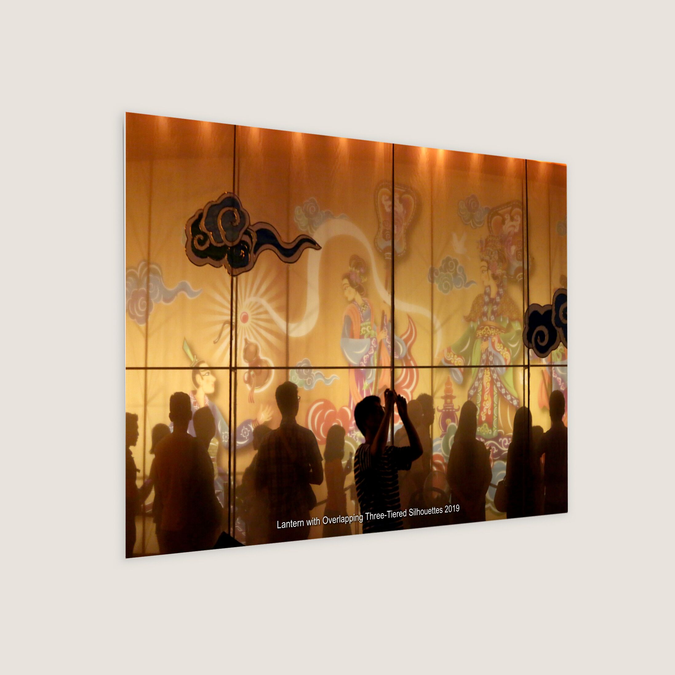Lantern with Overlapping Three-Tiered Silhouettes 2019-My Sg Memories