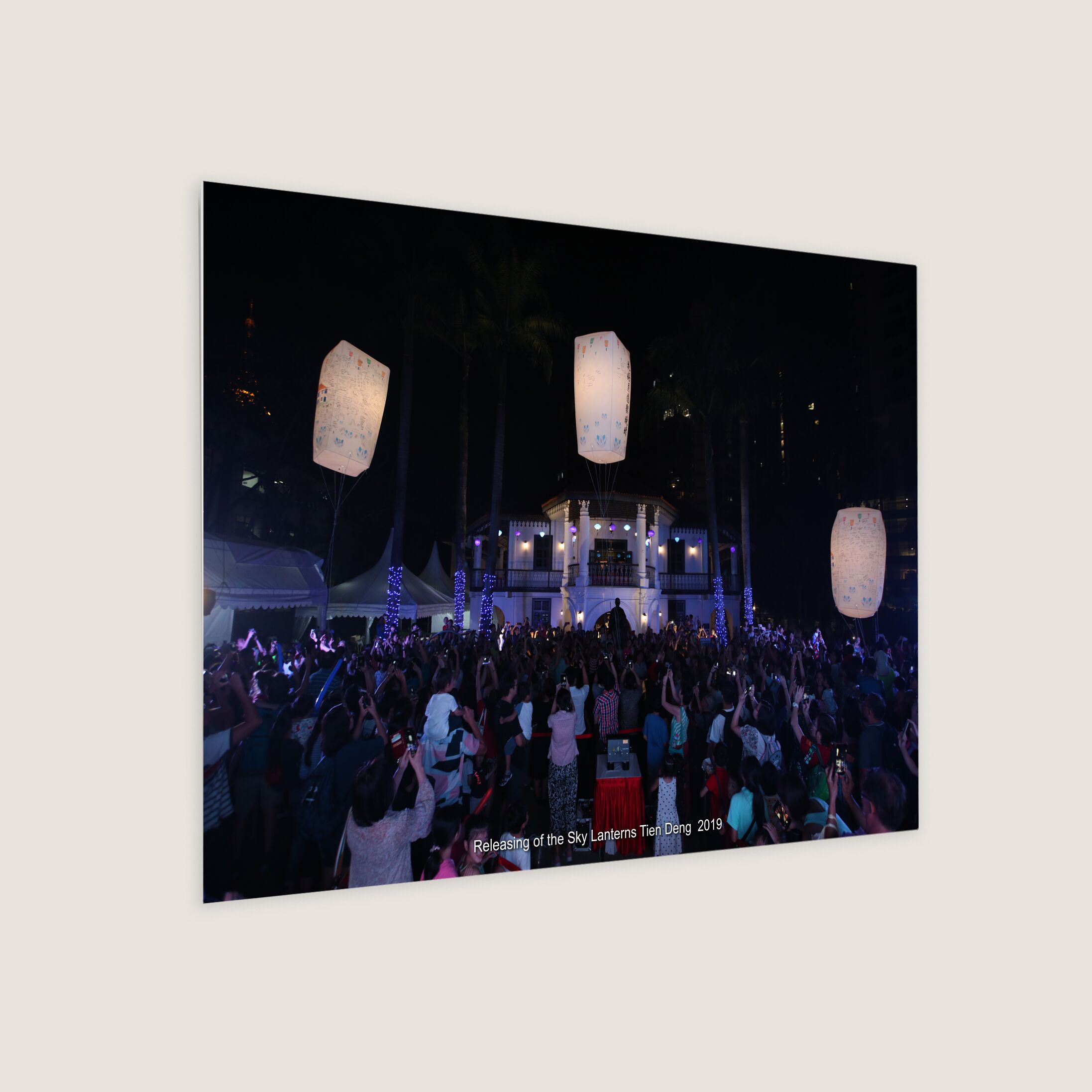 Releasing of the Sky Lanterns Tien Deng 2019-My Sg Memories
